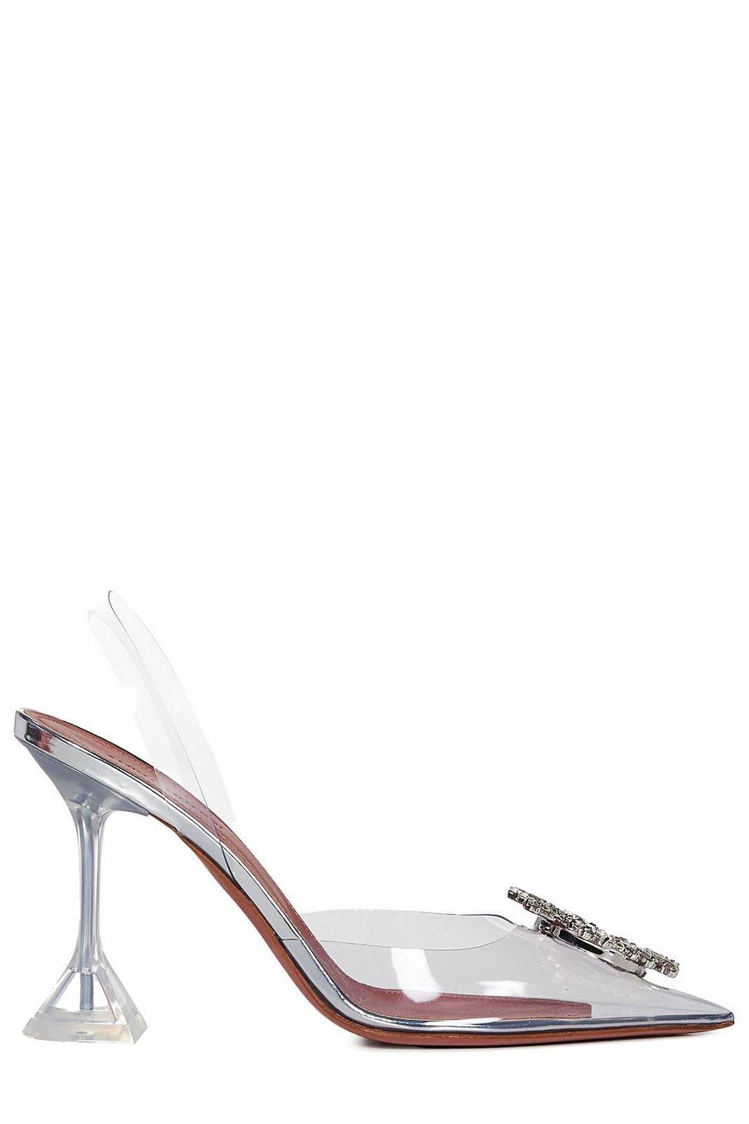 Begum Embellished Slingback Pumps