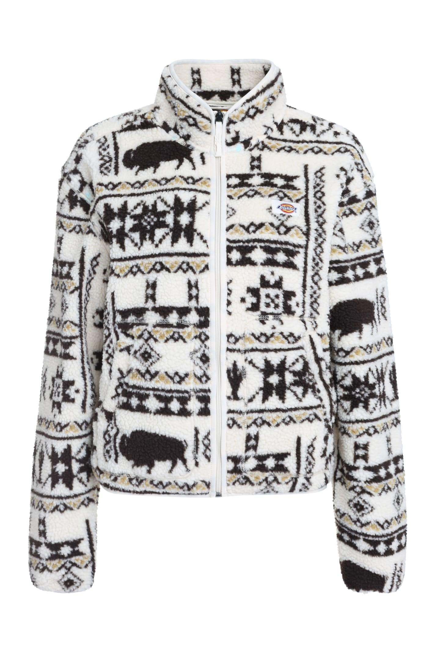 Hays Stand-up Collar Fleece Sweatshirt