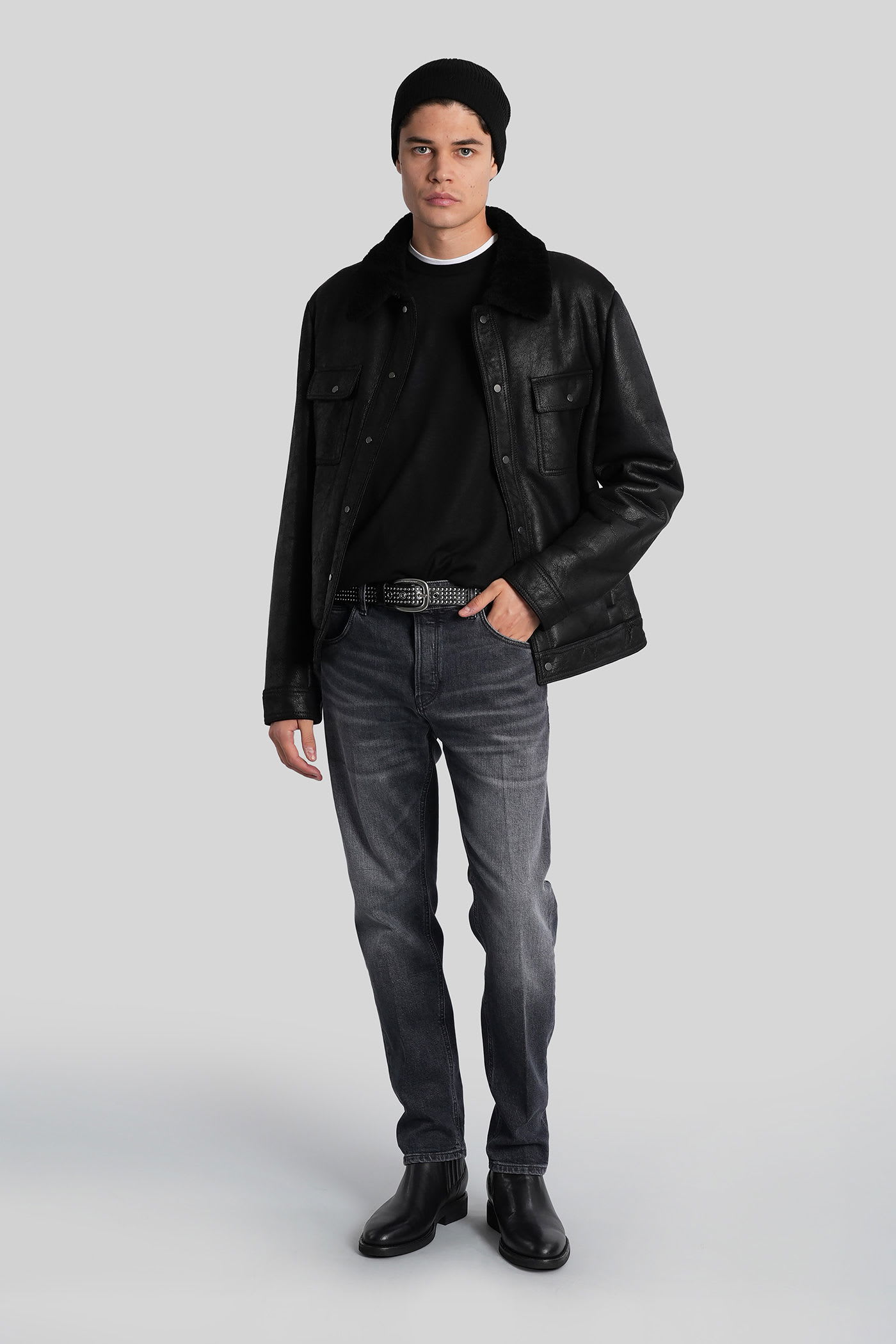 Pt Torino Ca2430 Jeans In Black Denim In Black
