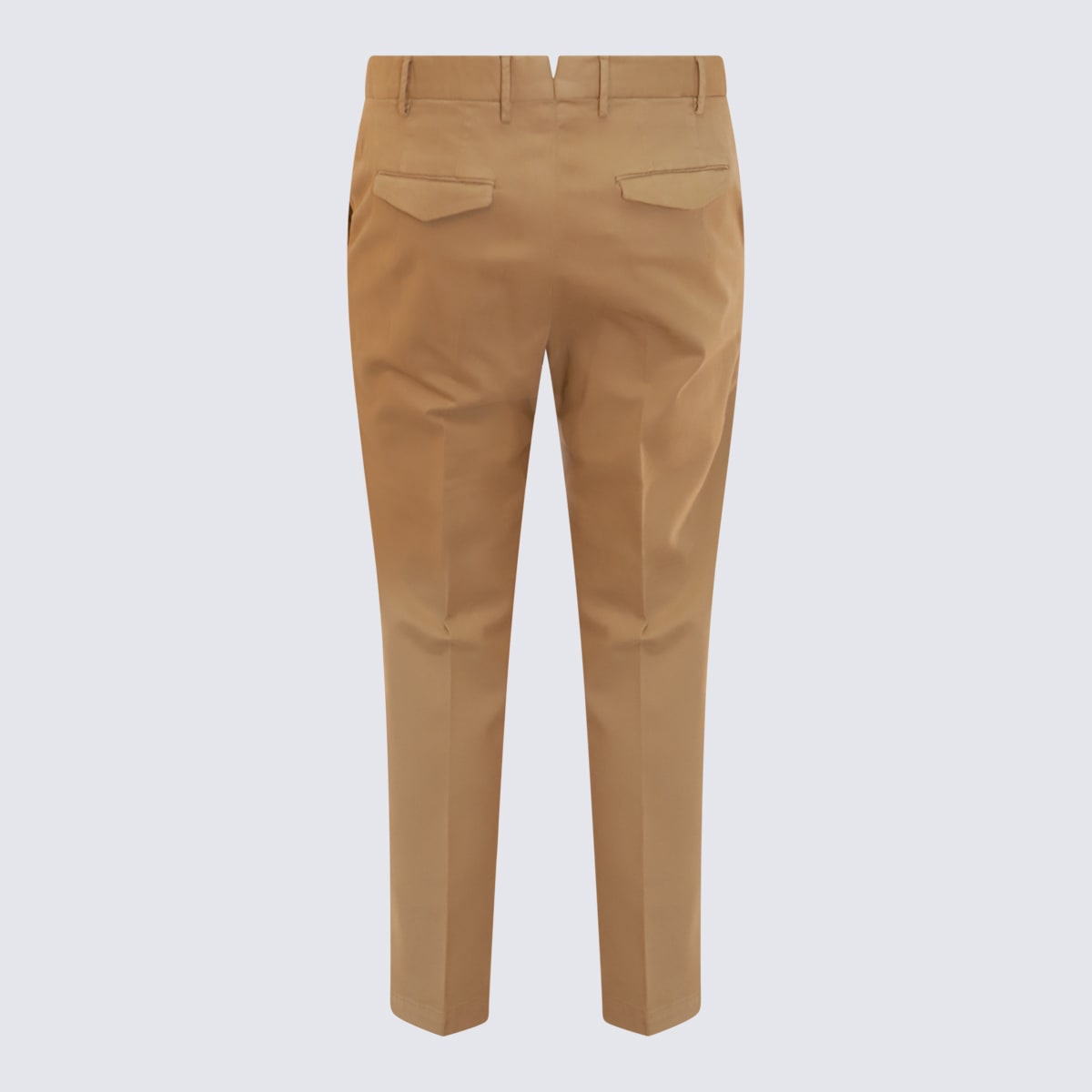 Shop Pt Torino Dark Beige Pants