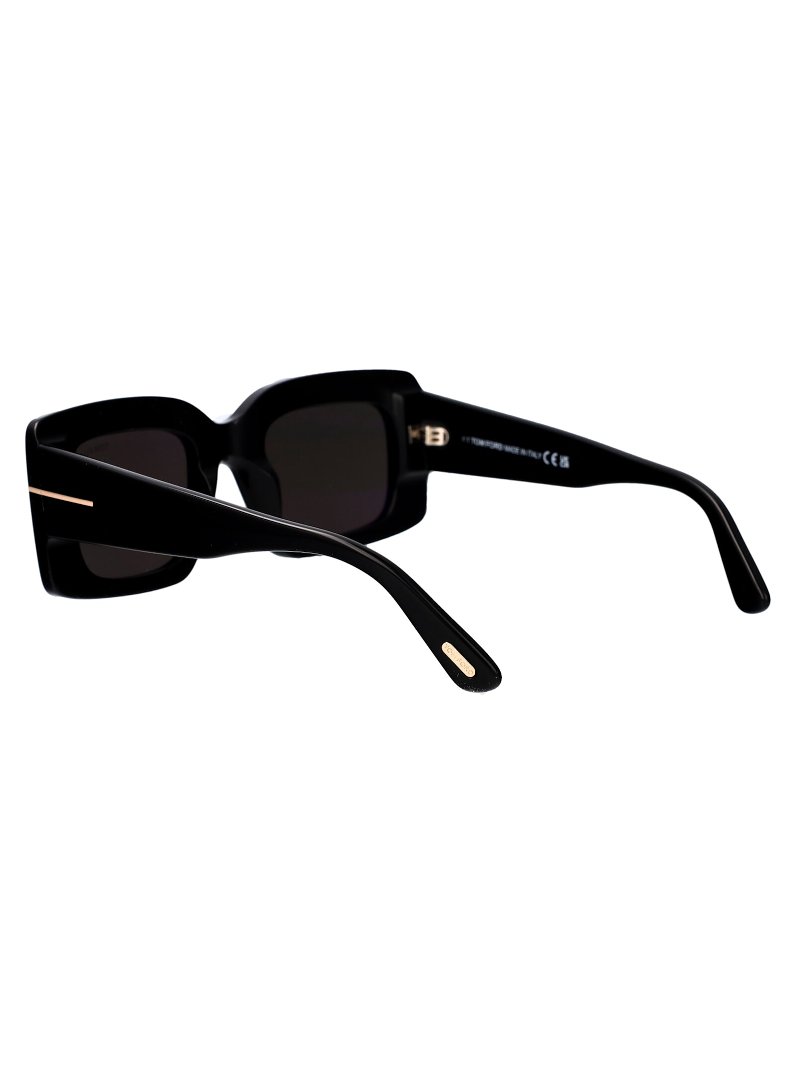 Tom Ford Rectangle-frame Sunglasses In Black