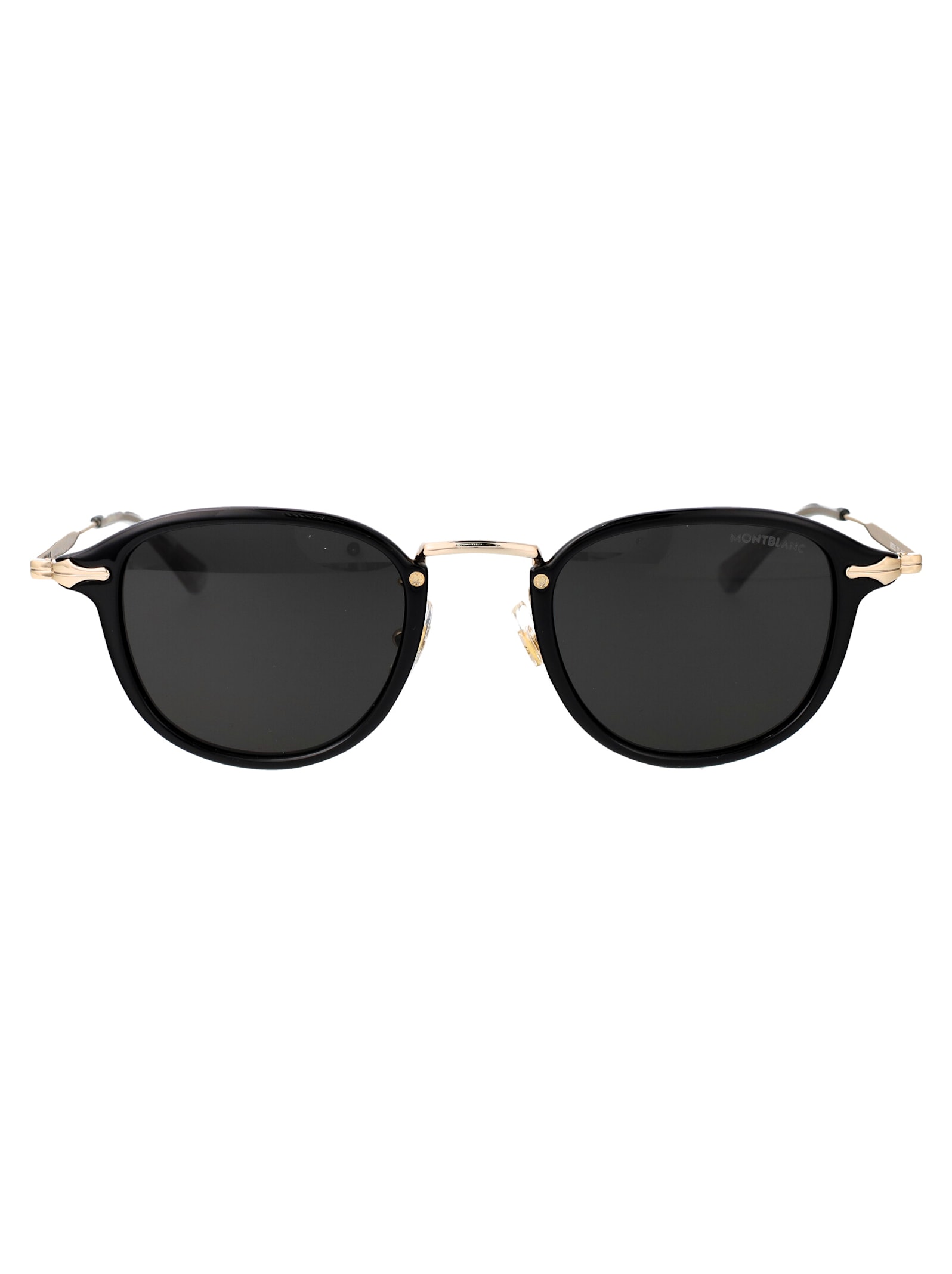 Shop Montblanc Mb0336s Sunglasses In Black