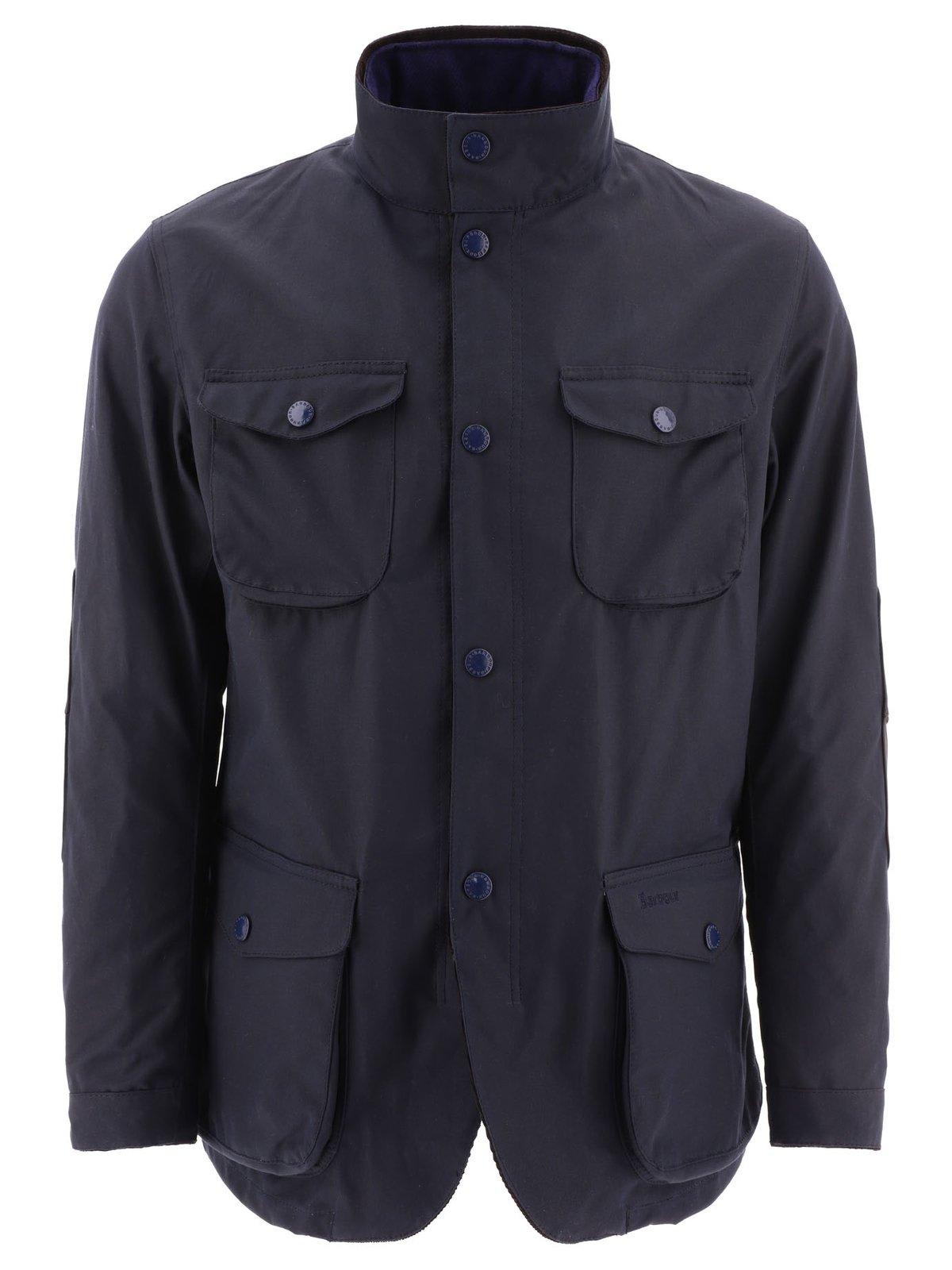 Barbour High-neck Button-up Jacket