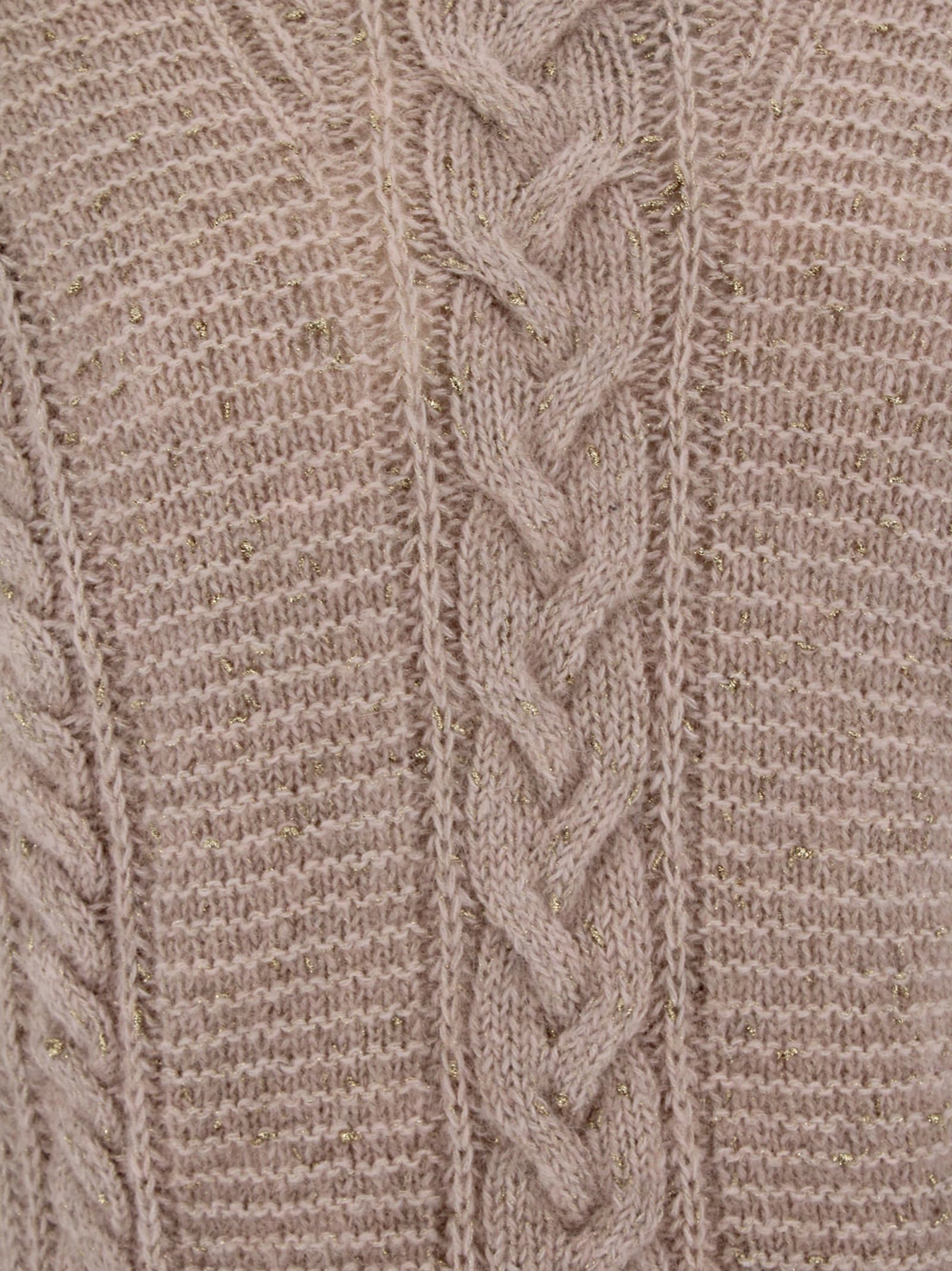 Max Mara Boxy Jumper In Alpaca Blend In Brown