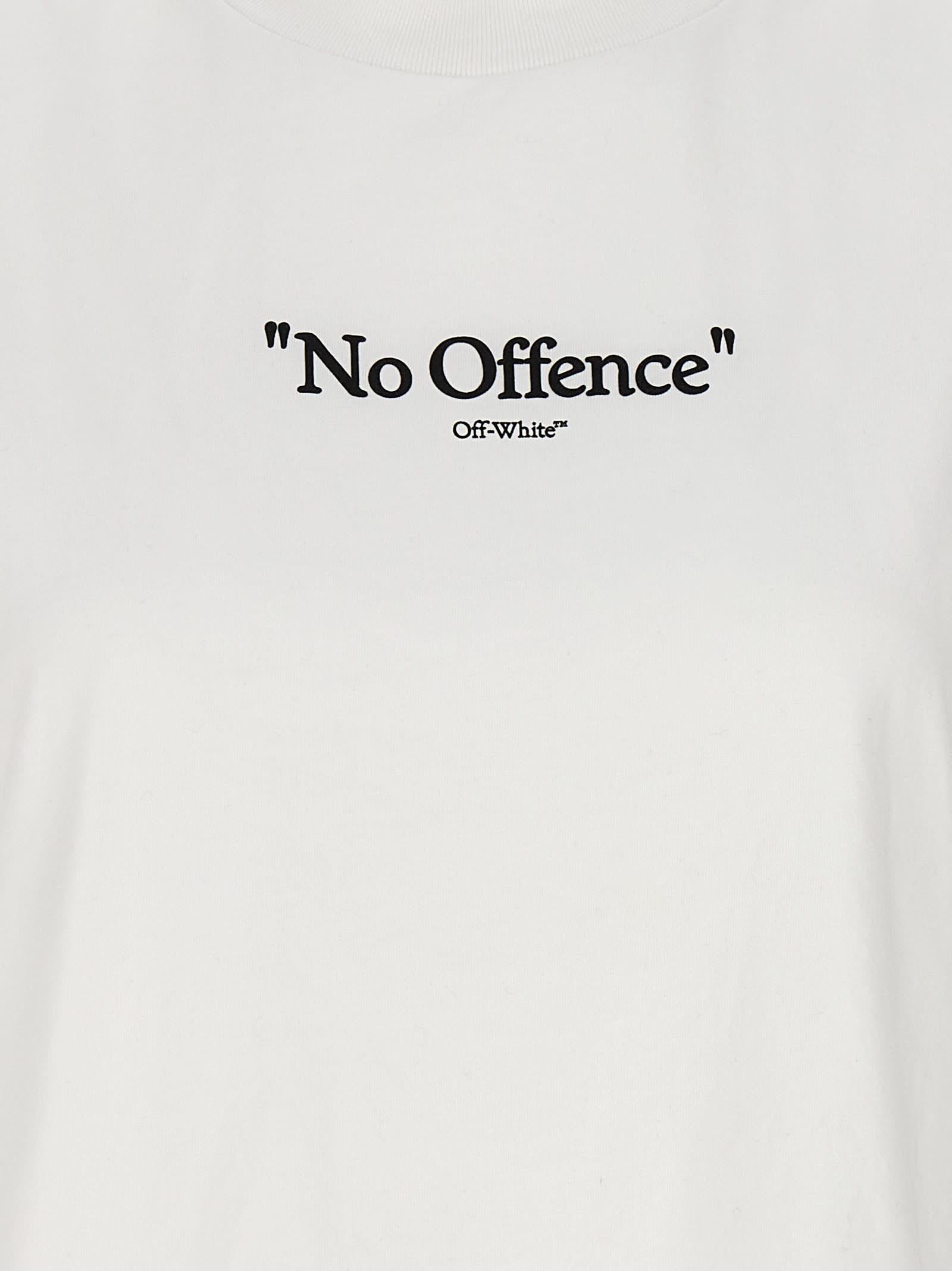 Shop Off-white No Offence T-shirt In White