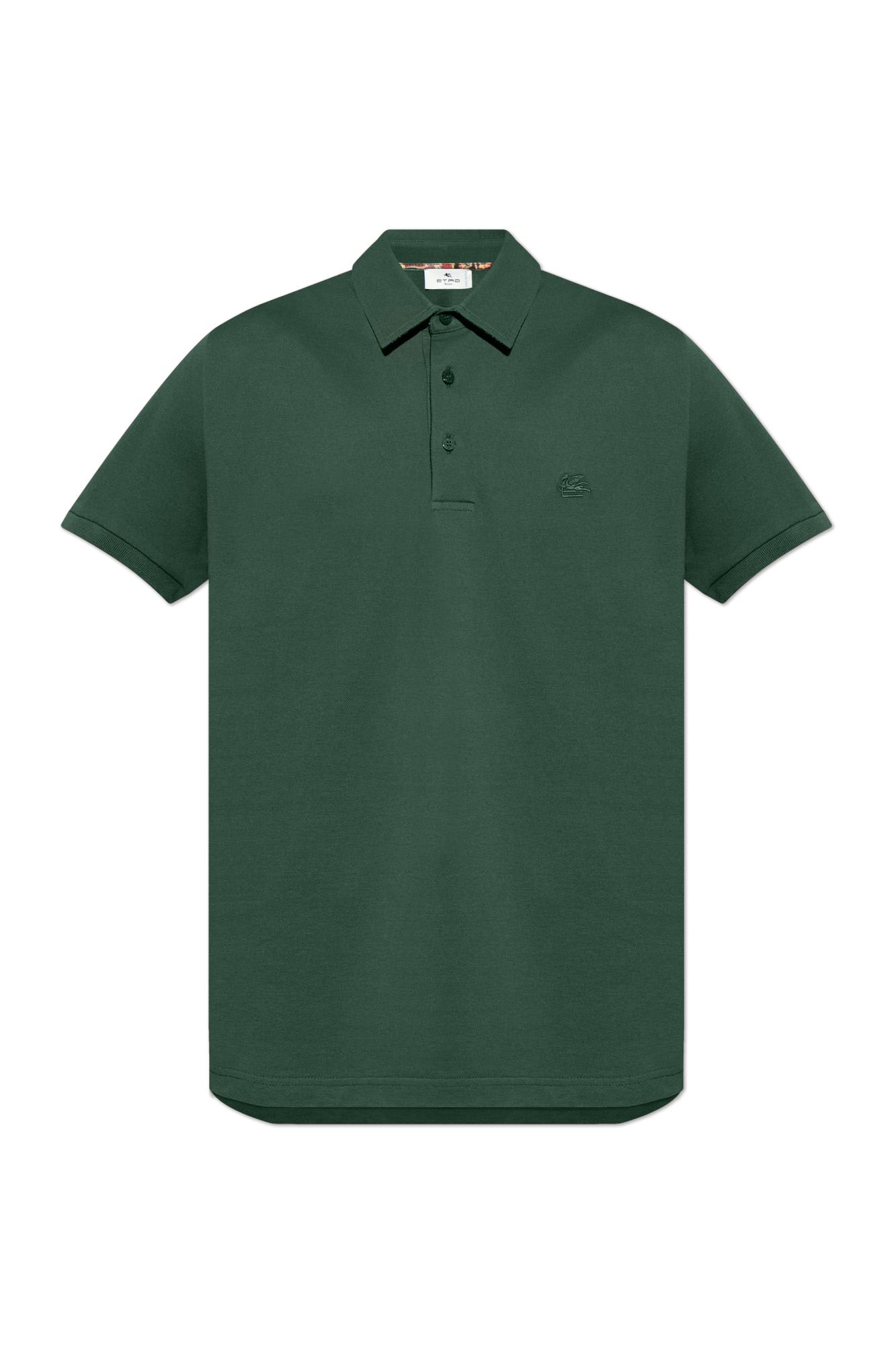 Shop Etro Cotton Polo By