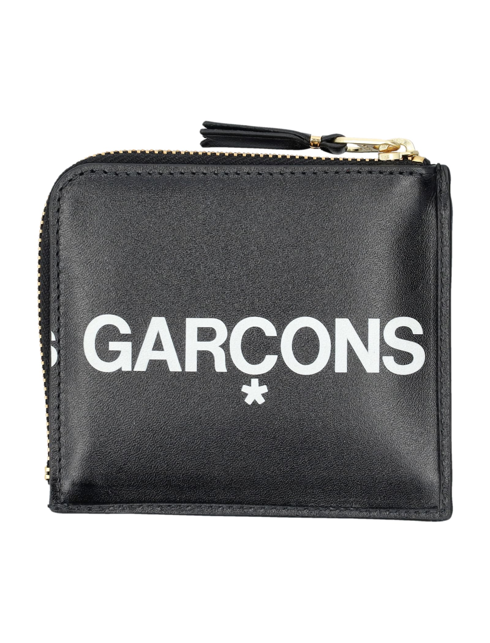 Comme Des Garçons Small Zip Wallet In Black