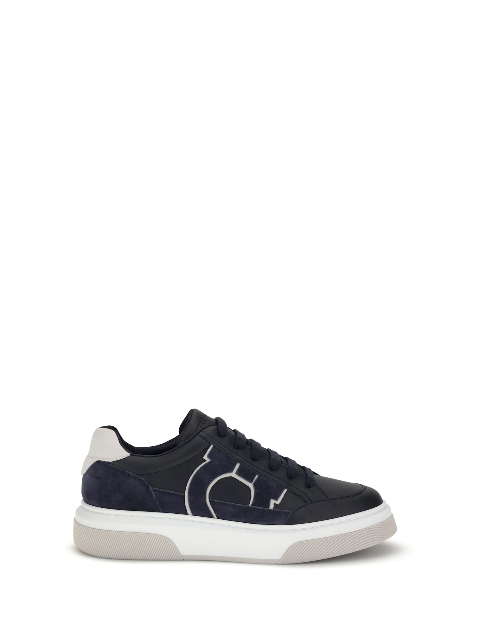 Gancini Leather Sneakers