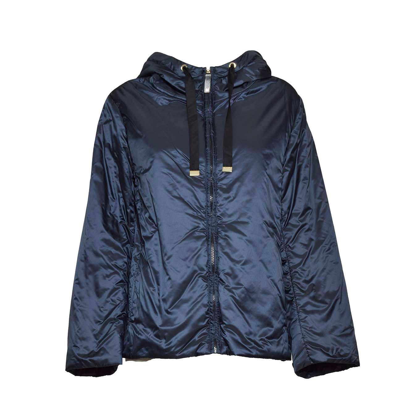 Drawstring Zip-up Jacket