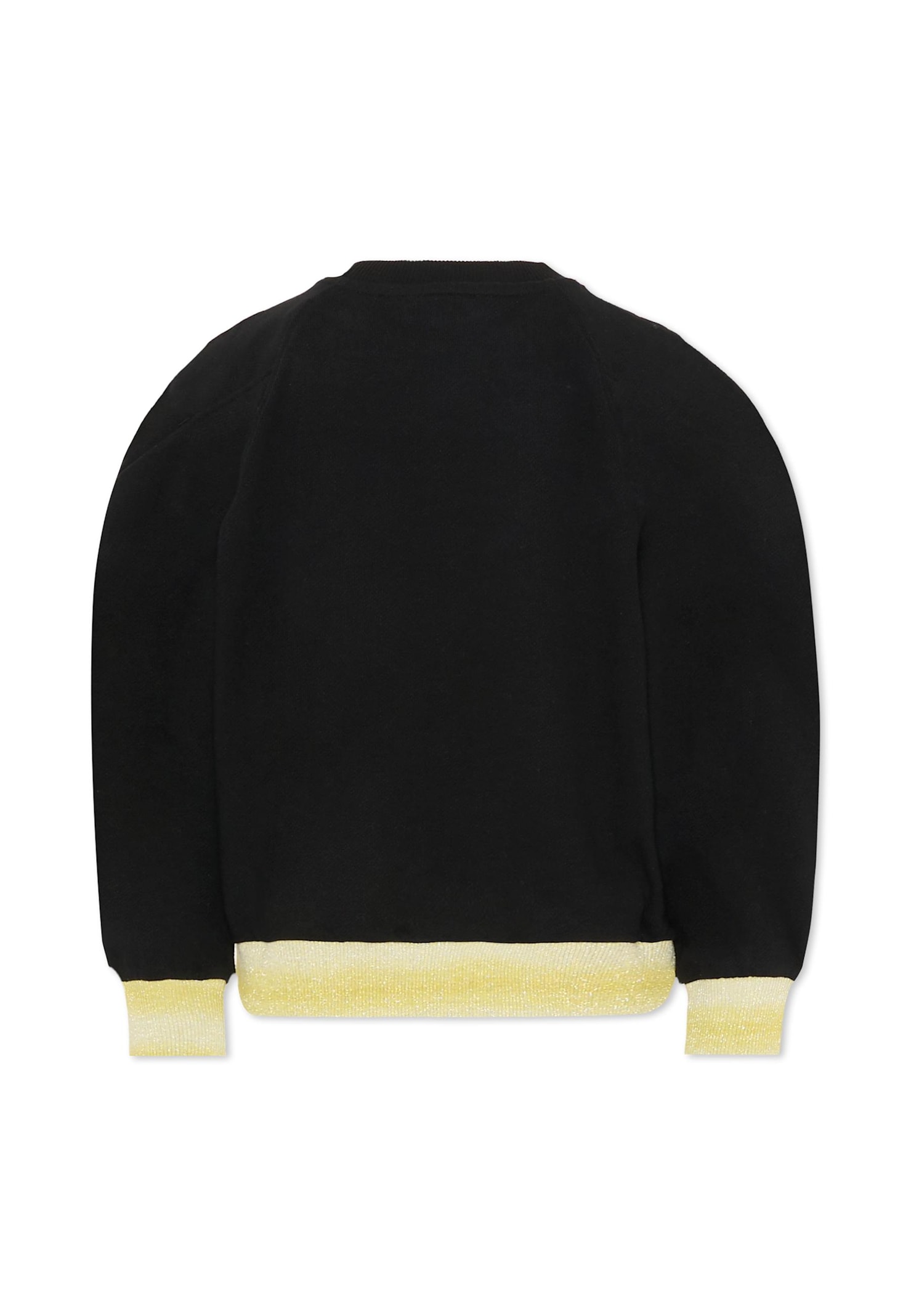 Missoni Logo-detail Crew-neck Sweater In Black
