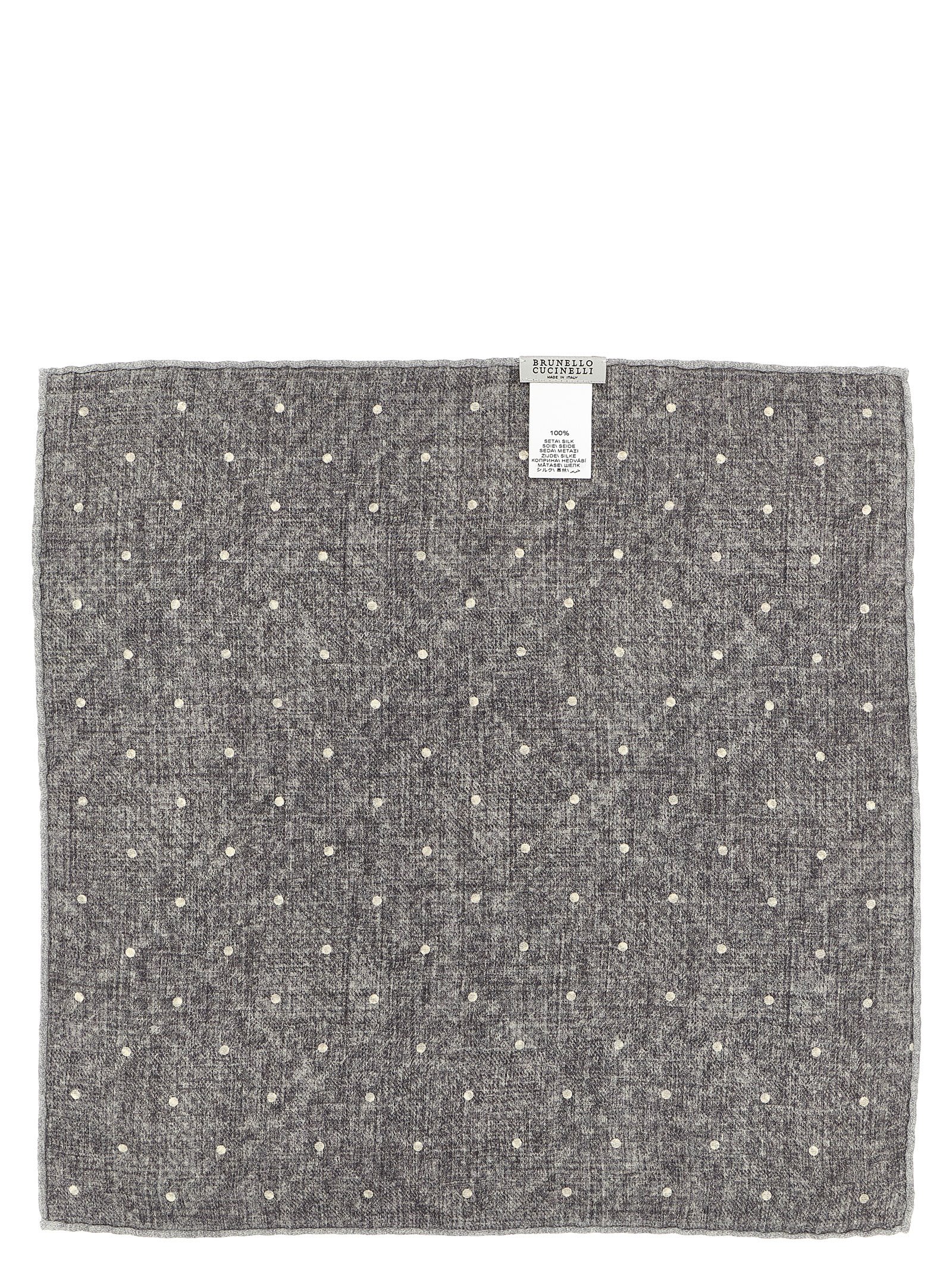 Brunello Cucinelli Prince Of Wales Pocket Clutch Bag In Multi