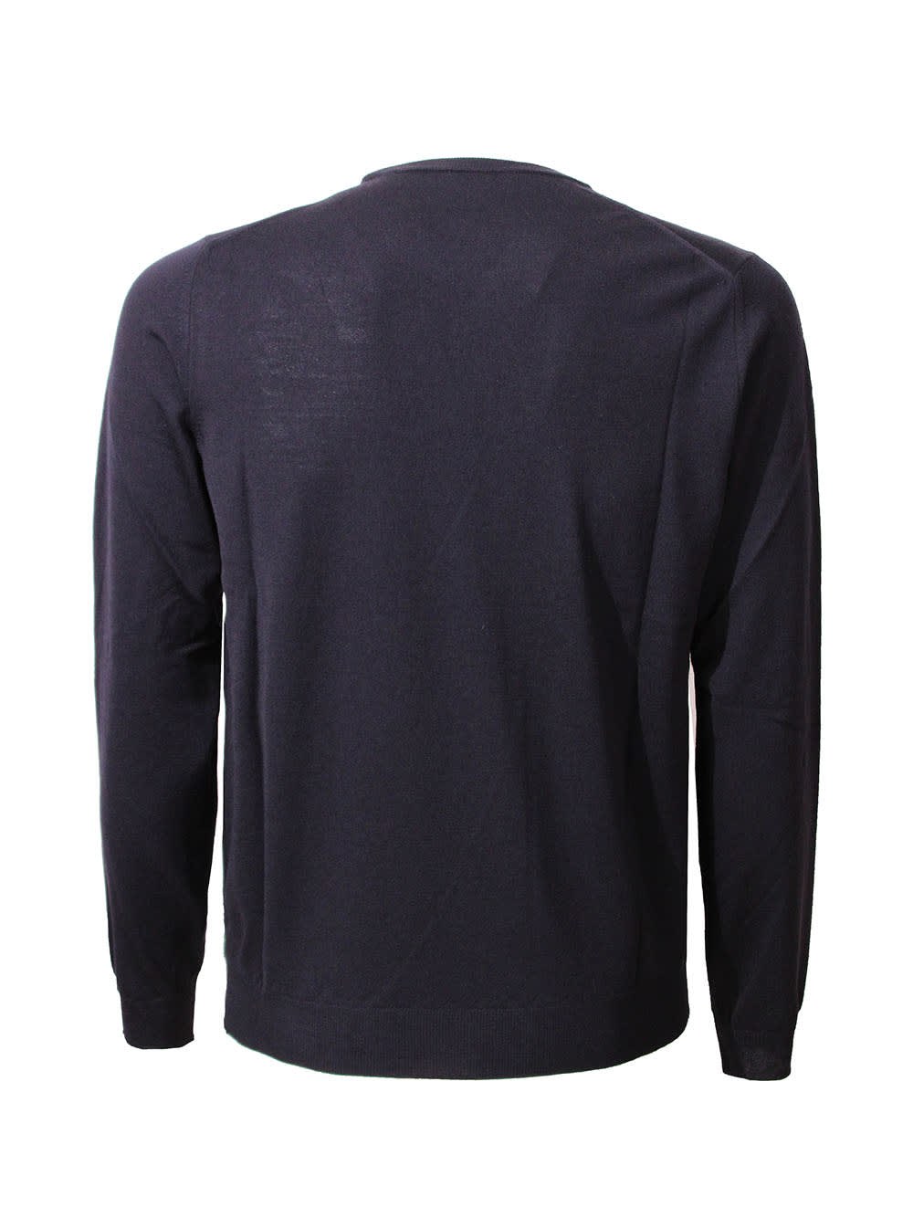 Shop Zanone Crew Neck Sweater In Blue