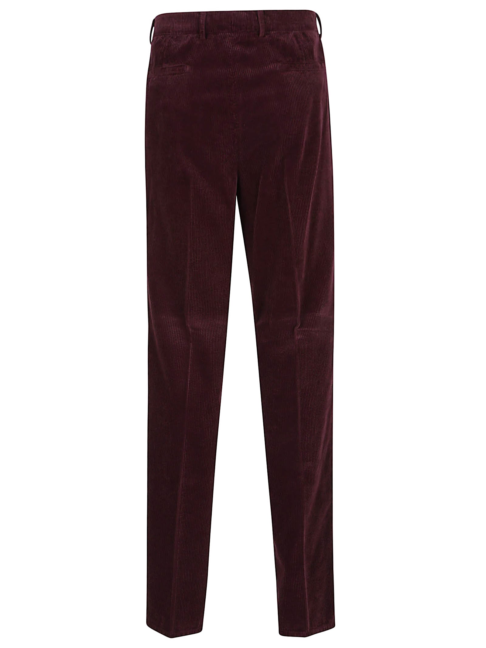 Brunello Cucinelli Corduroy Pants In Red