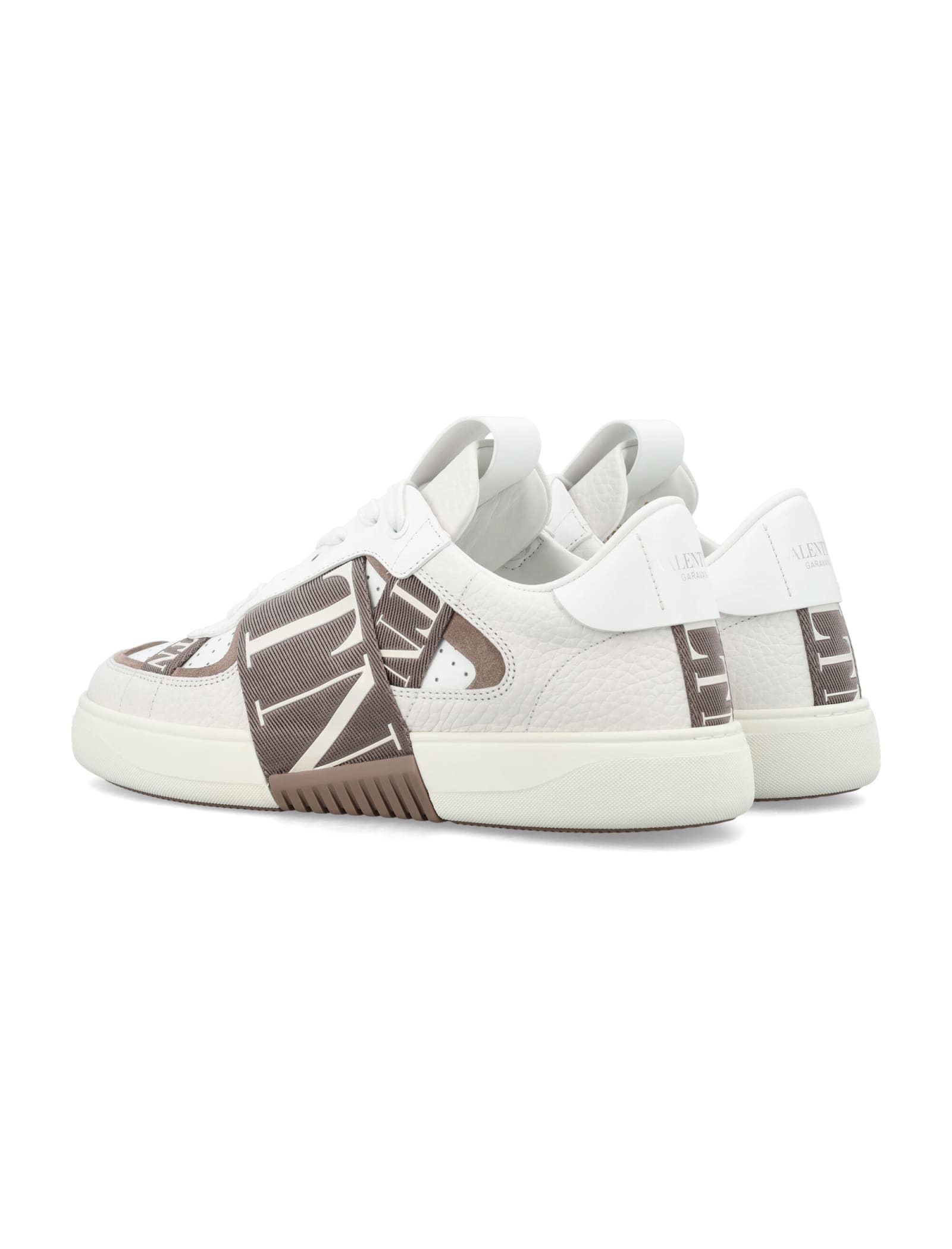 Shop Valentino Vl7n Sneakers In White