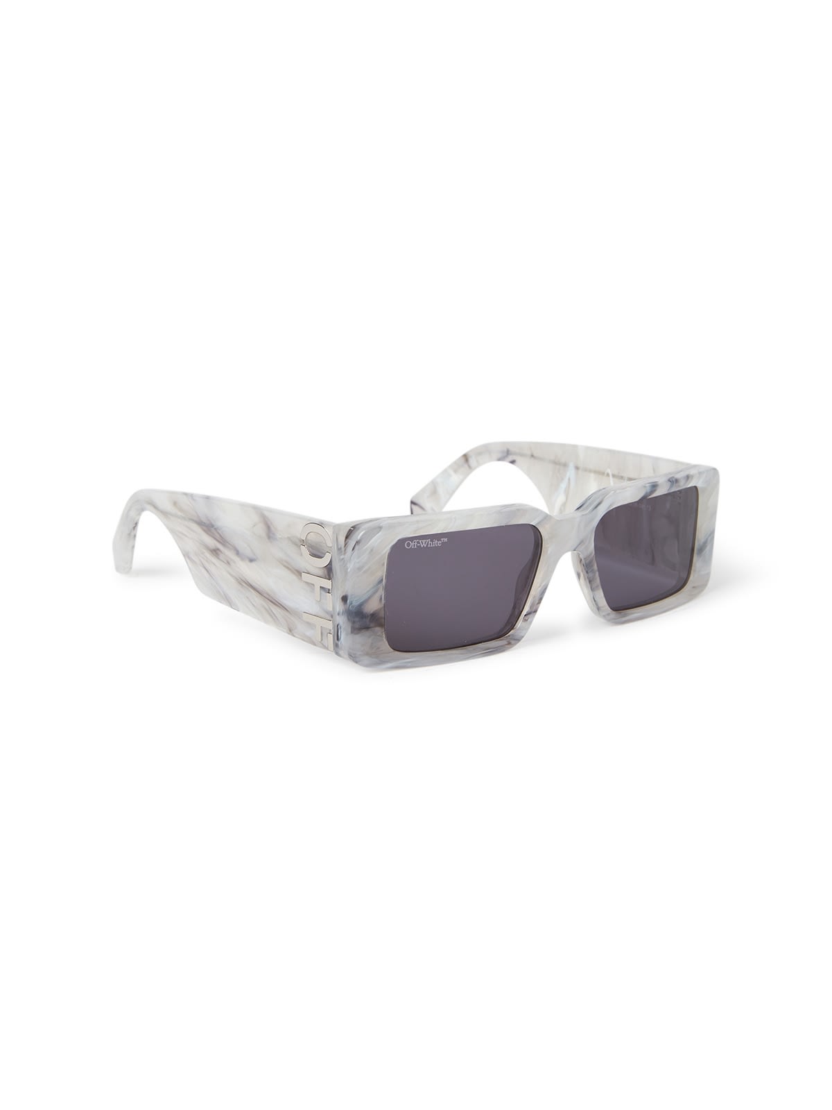 Shop Off-white Oeri097 Milano Sunglasses In Marble