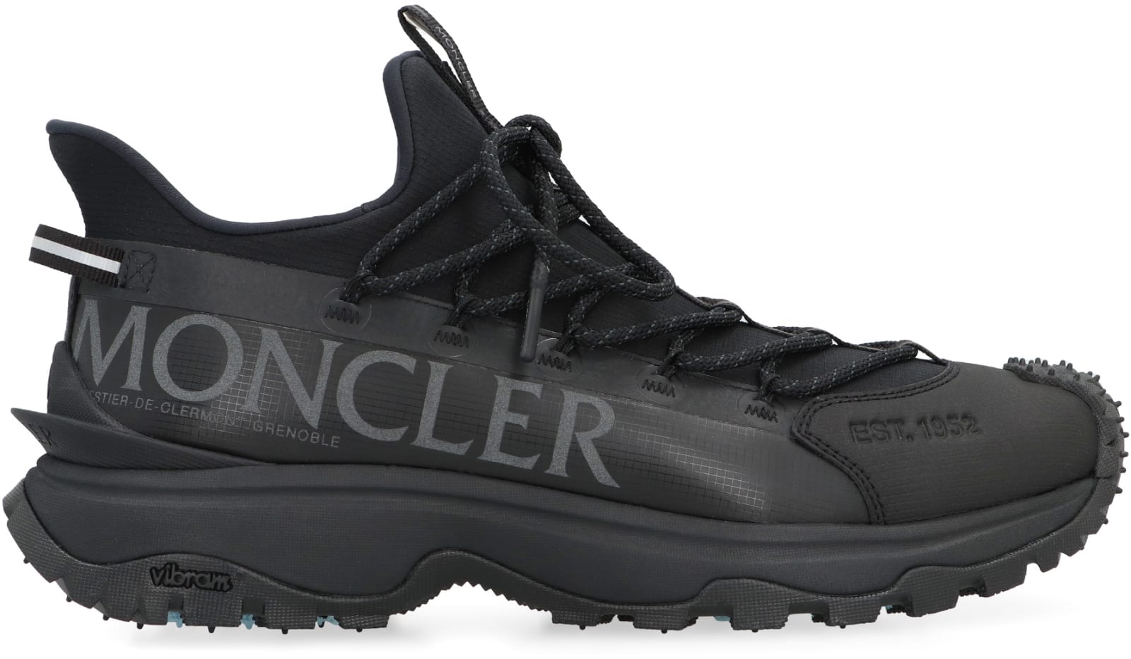 Shop Moncler Trailgrip Lite 2 Low-top Sneakers In Black