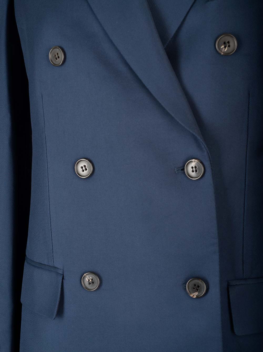 Shop Theory Classic Double-breasted Blazer In Blue