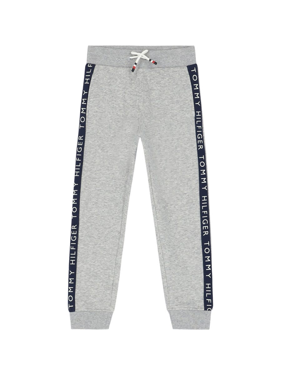 Tommy Hilfiger Glow In The Dark Sweatpants In Grey