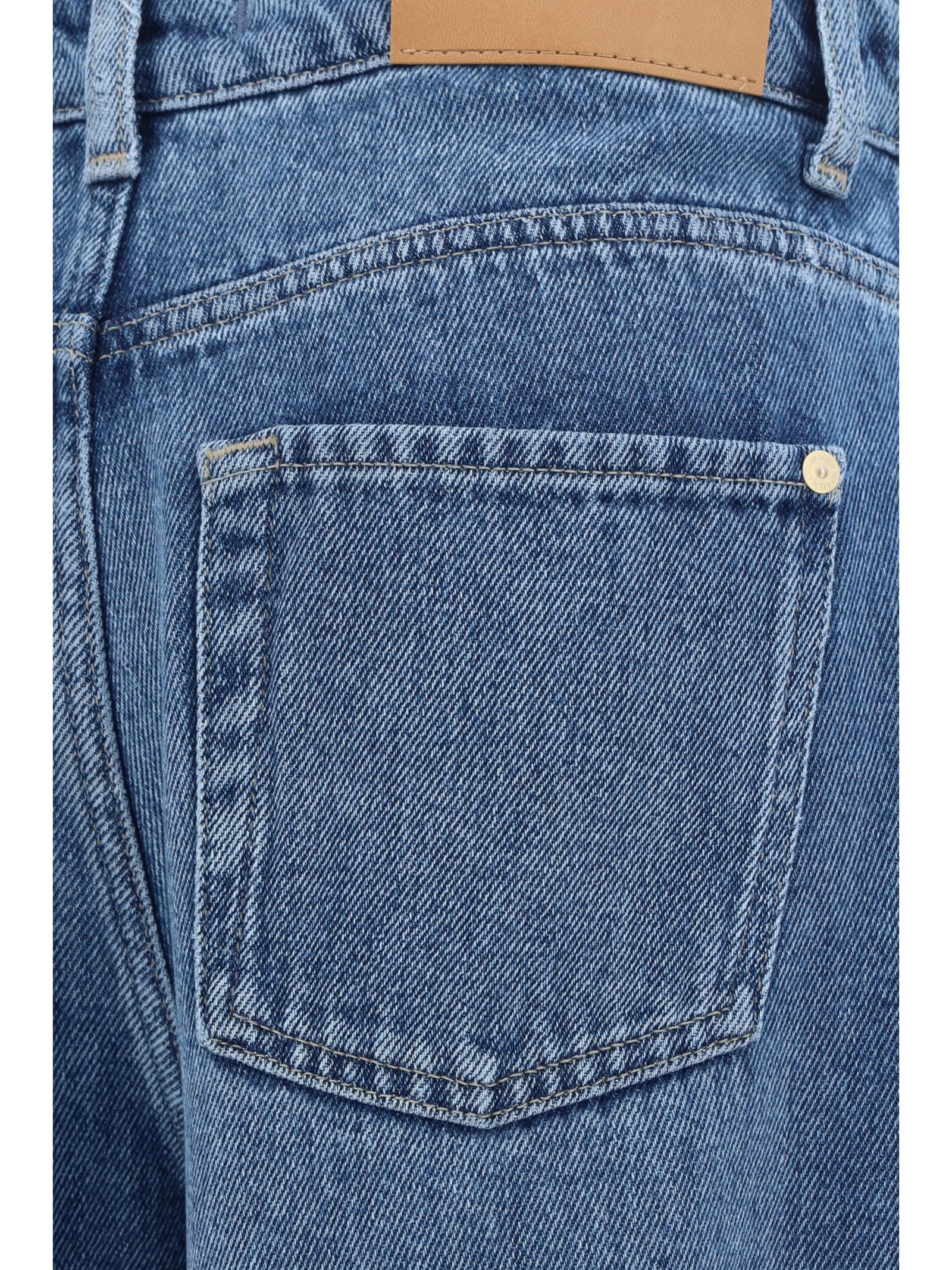 7 For All Mankind Blue Scout Dream On Jeans In Blue