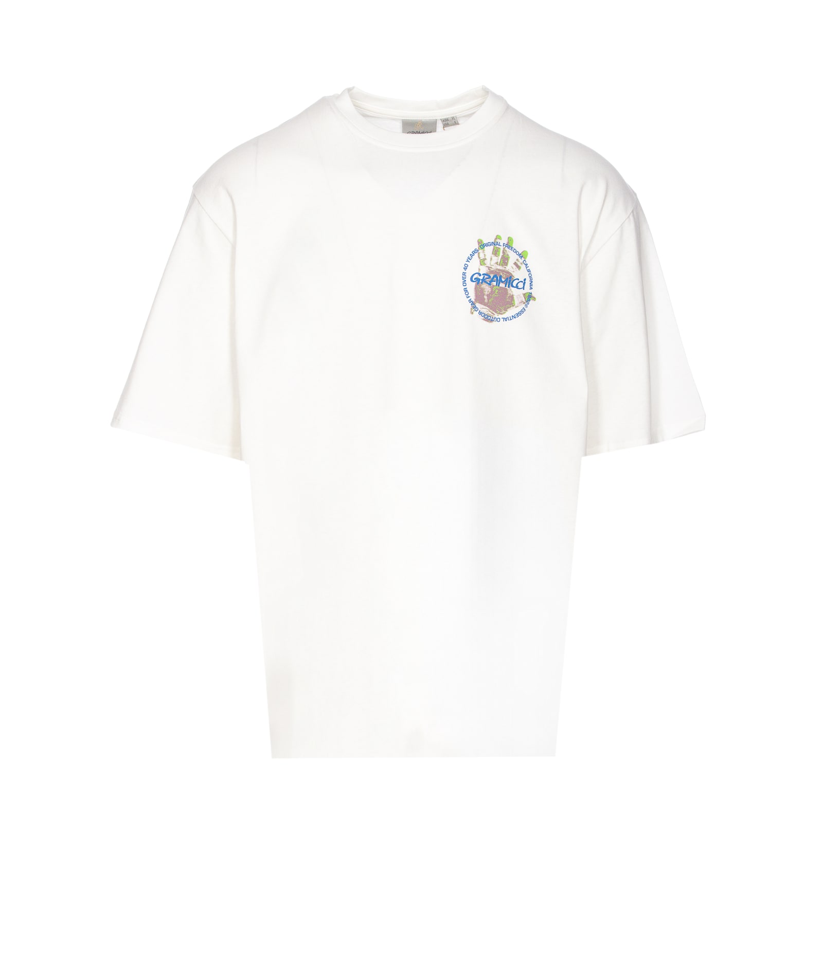 Gramicci Climbers Hand T-shirt In White