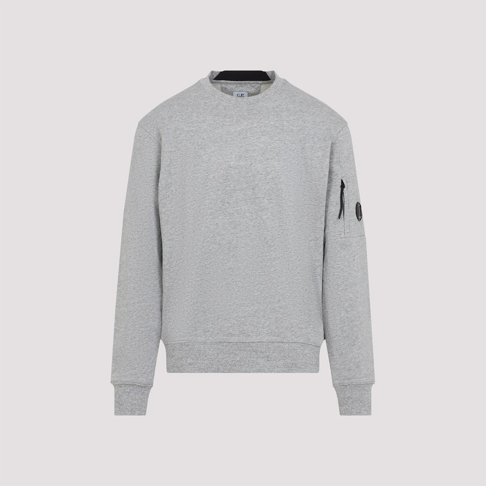 C.p. Company C.p.company Cotton Crewneck Sweatshirt In Gray