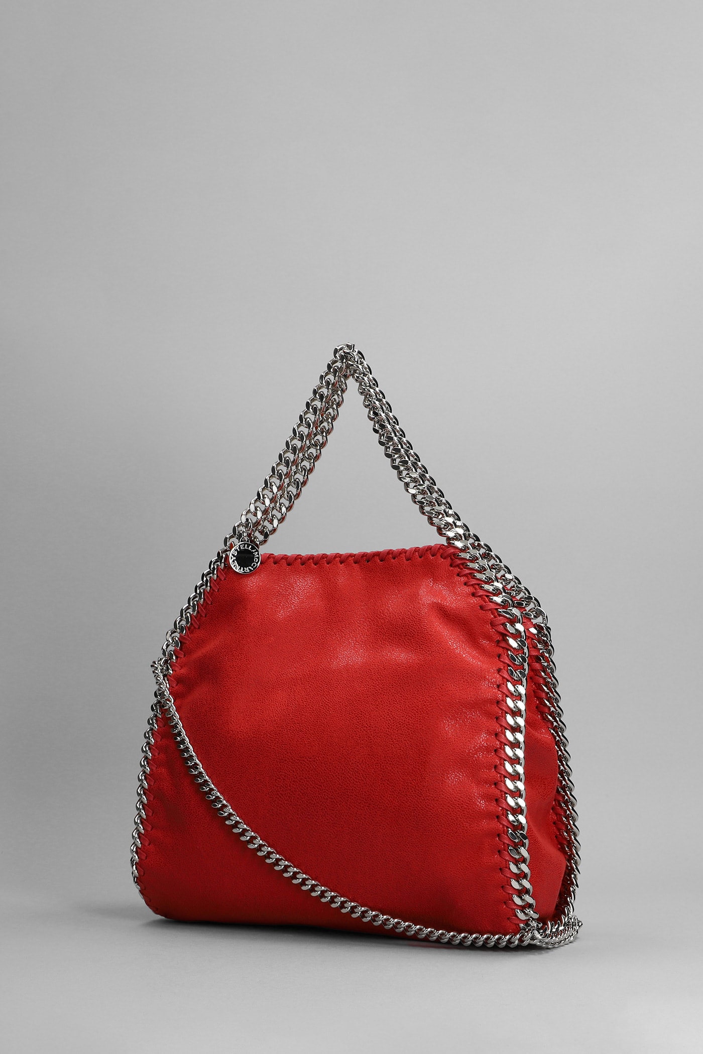 Shop Stella Mccartney Tote In Red Polyester