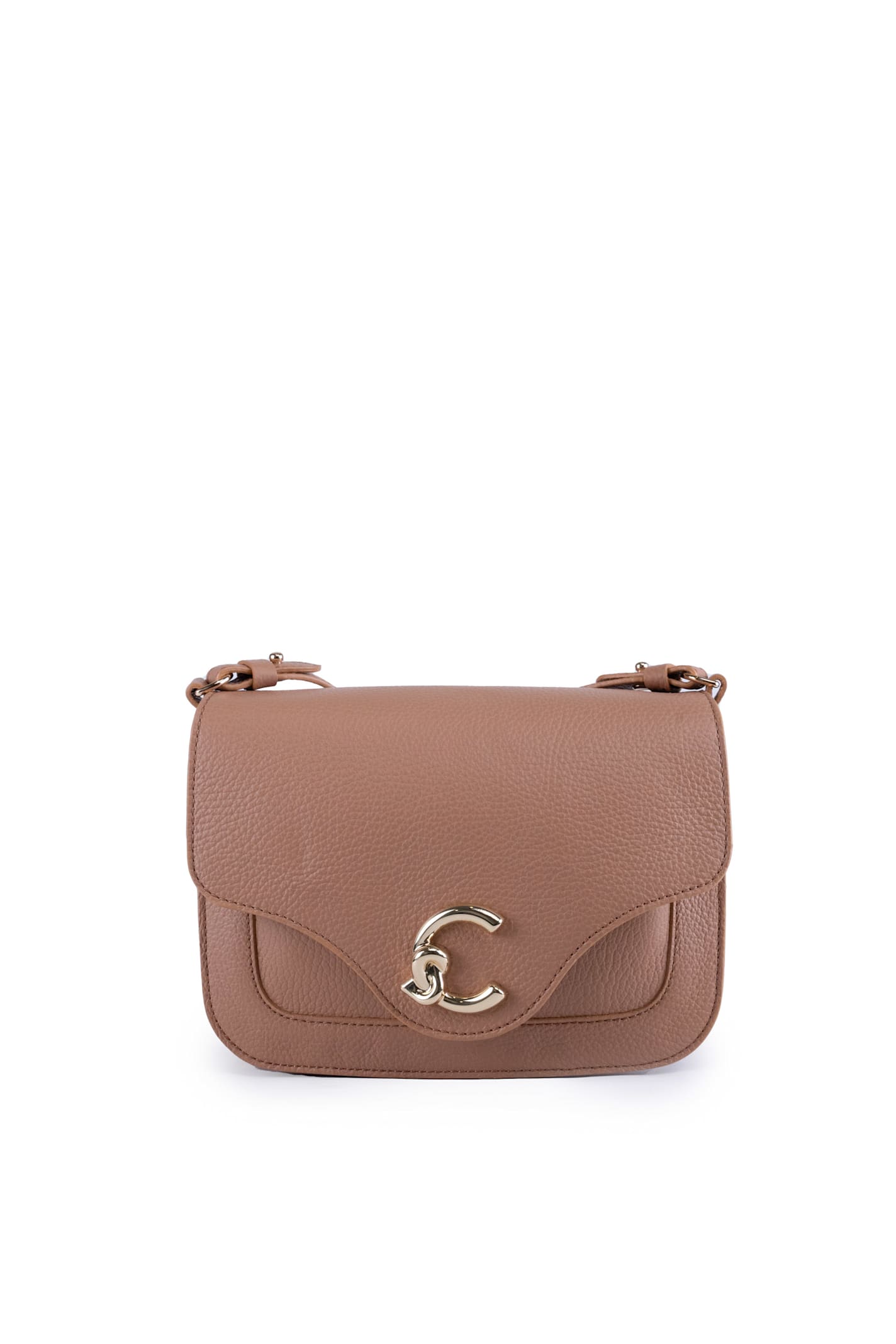 C-me Leather Shoulder Bag