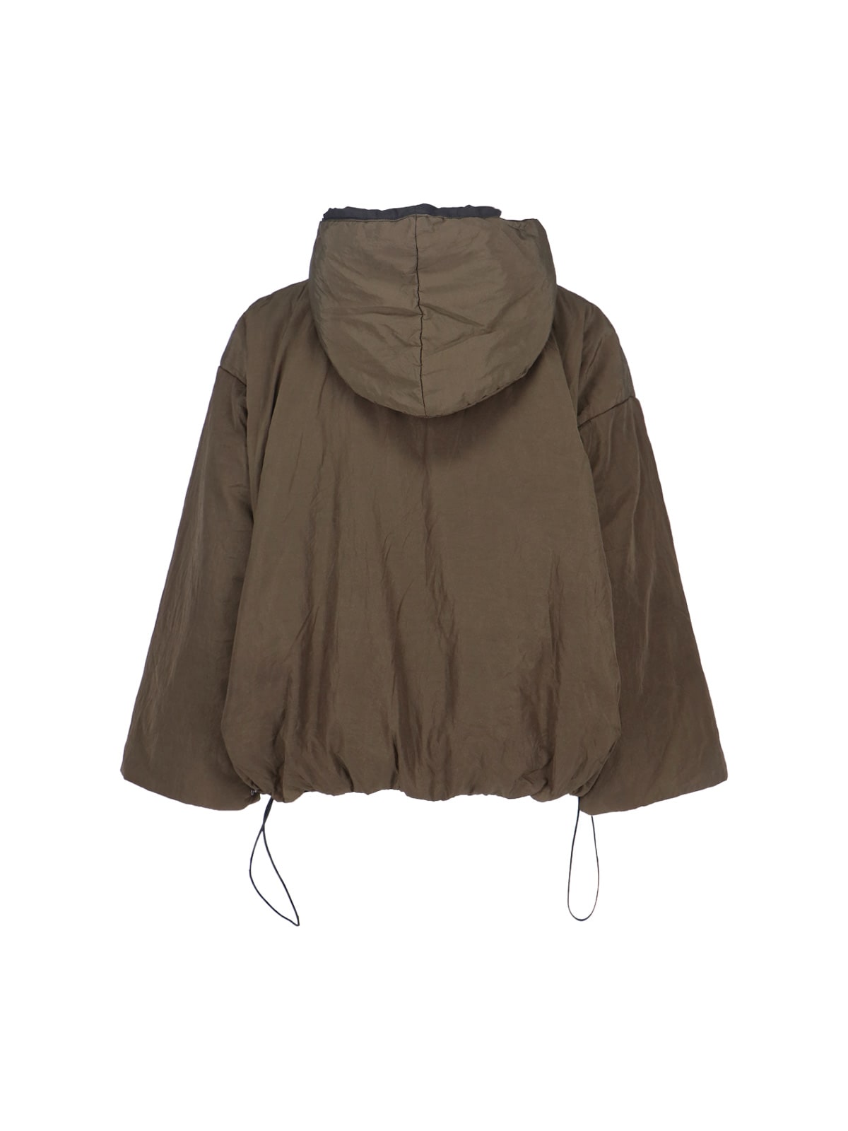 Kimonorain Reversible Waterproof Jacket In Brown