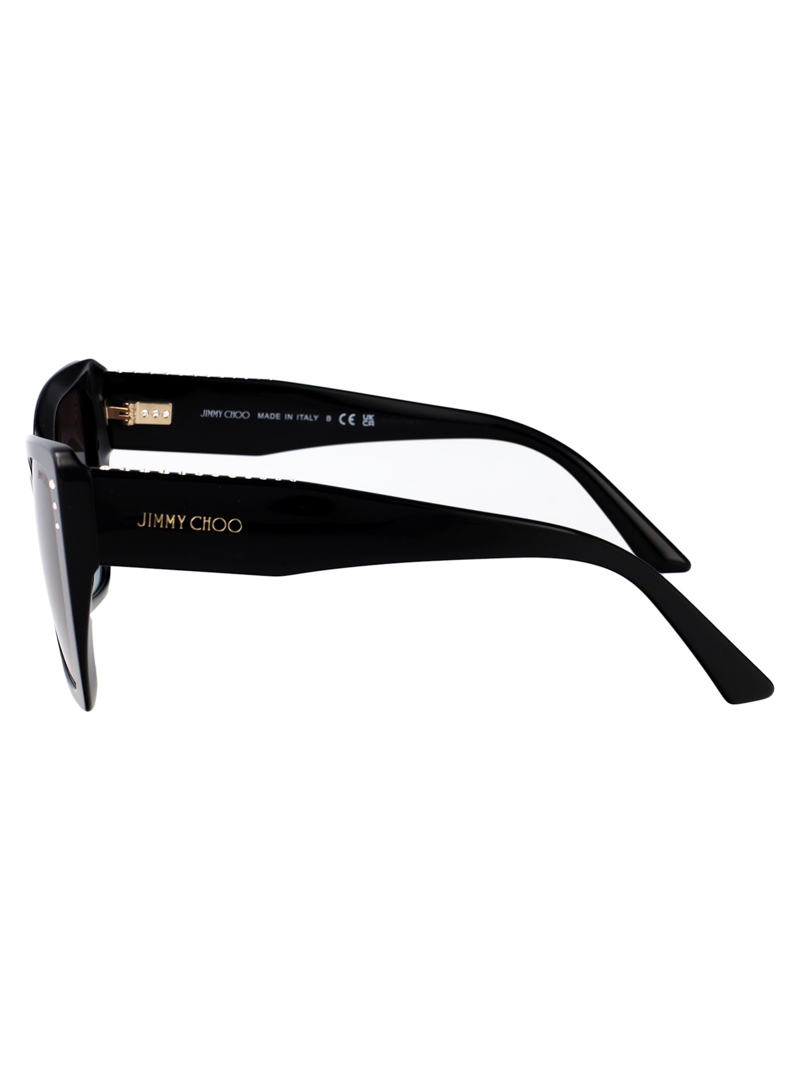 Jimmy Choo Butterfly Sunglasses 0 Jc5001 B 50008 G In Black