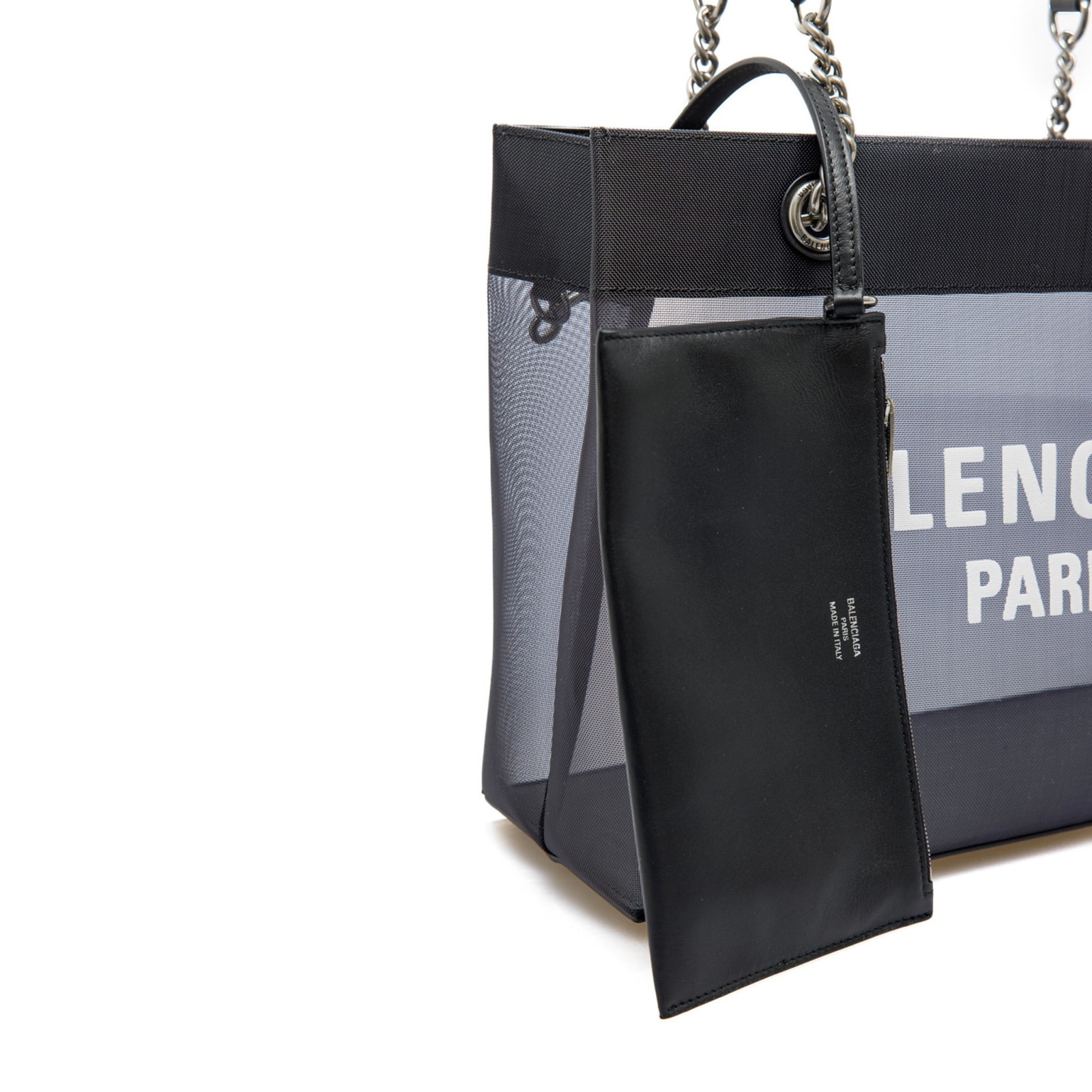 Shop Balenciaga Duty Free Shopper Bag In Black