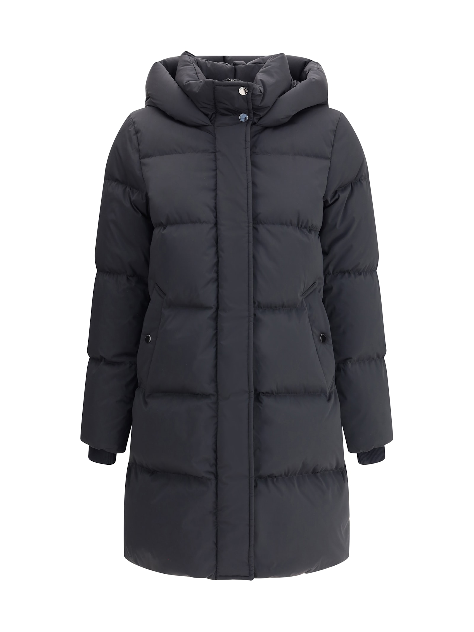 Woolrich Kelly Down Jacket In Black