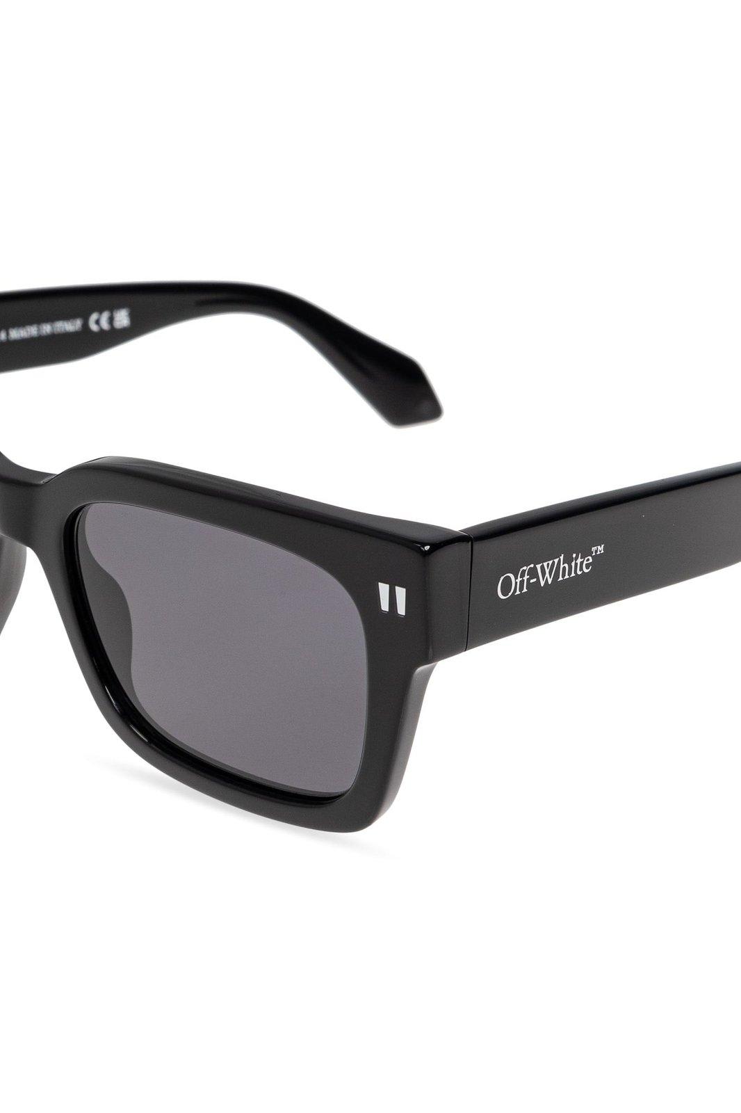 Off-white Midland Square Frame Sunglasses In Black/dark Grey