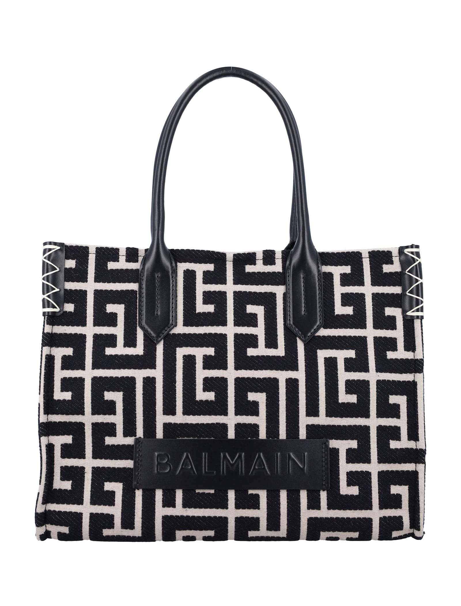 B-army Shopper 36 Bag In Pb Labyrinth Jacquard