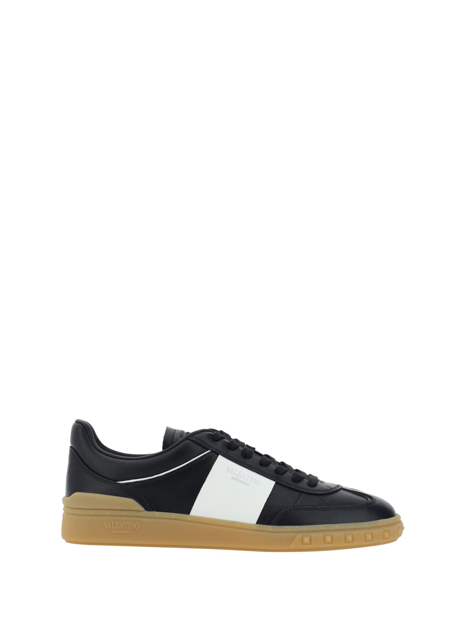 Shop Valentino Garavani Upvillage Sneakers In Nero-bianco