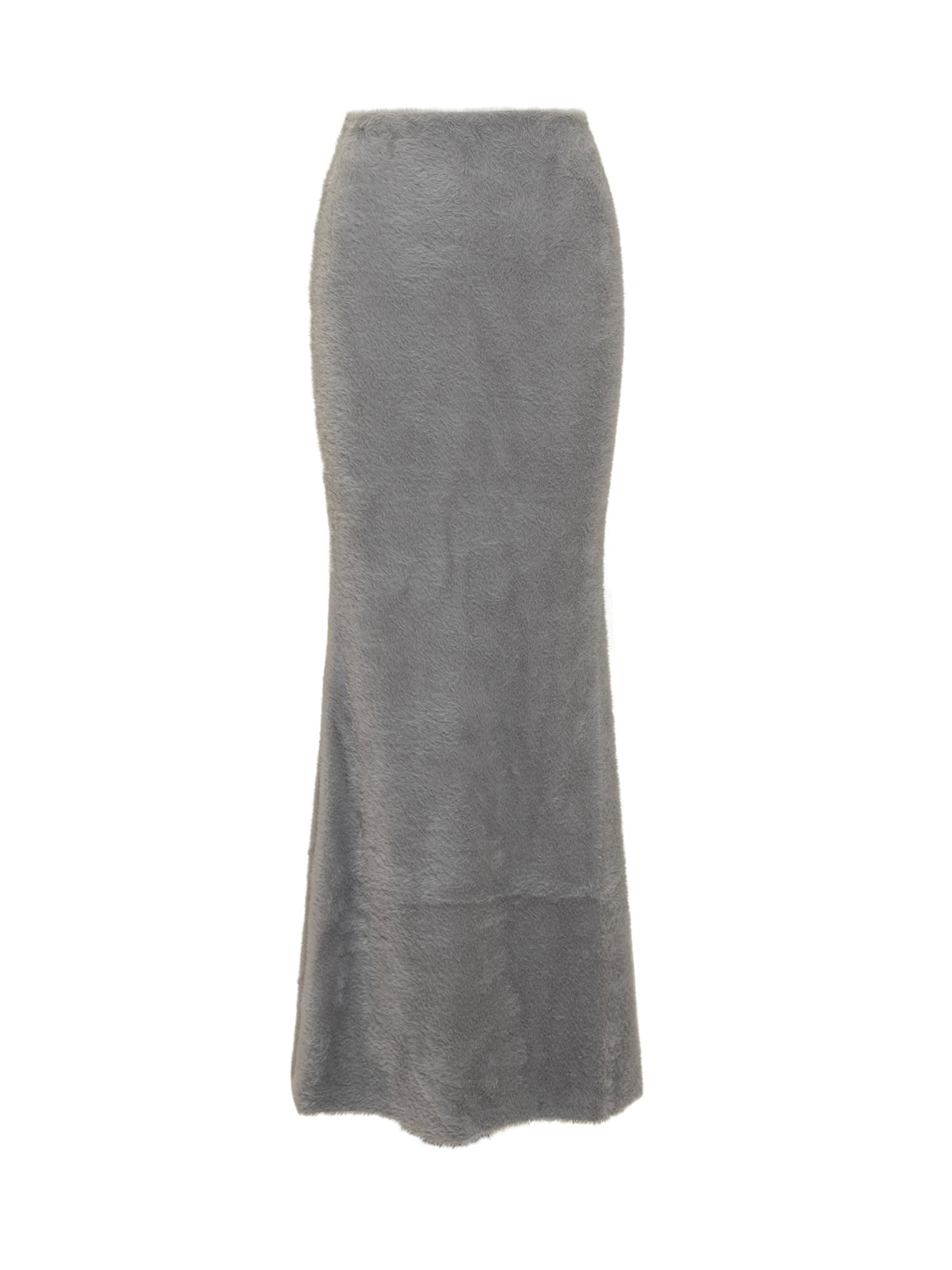 Shop The Andamane Nemesia Maxi Skirt In Light Grey