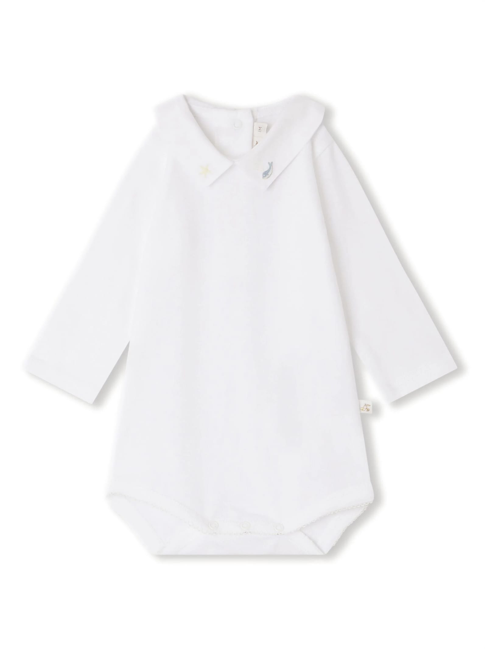 Bonpoint Babies' Juillet Bodysuit In Vanilla In White