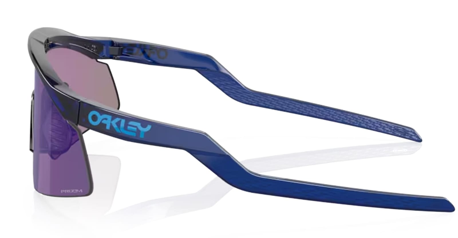 Shop Oakley Hydra - Translucent Blue / Prizm Jade Sunglasses