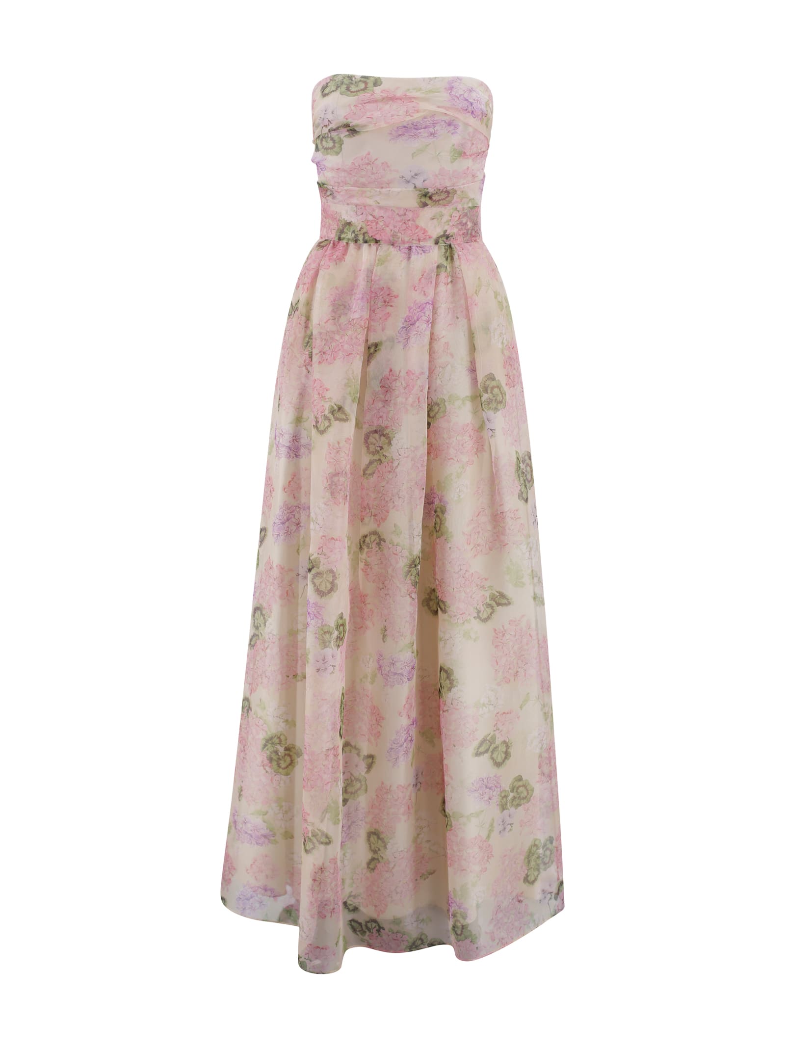 Fancy Organza Bustier Dress