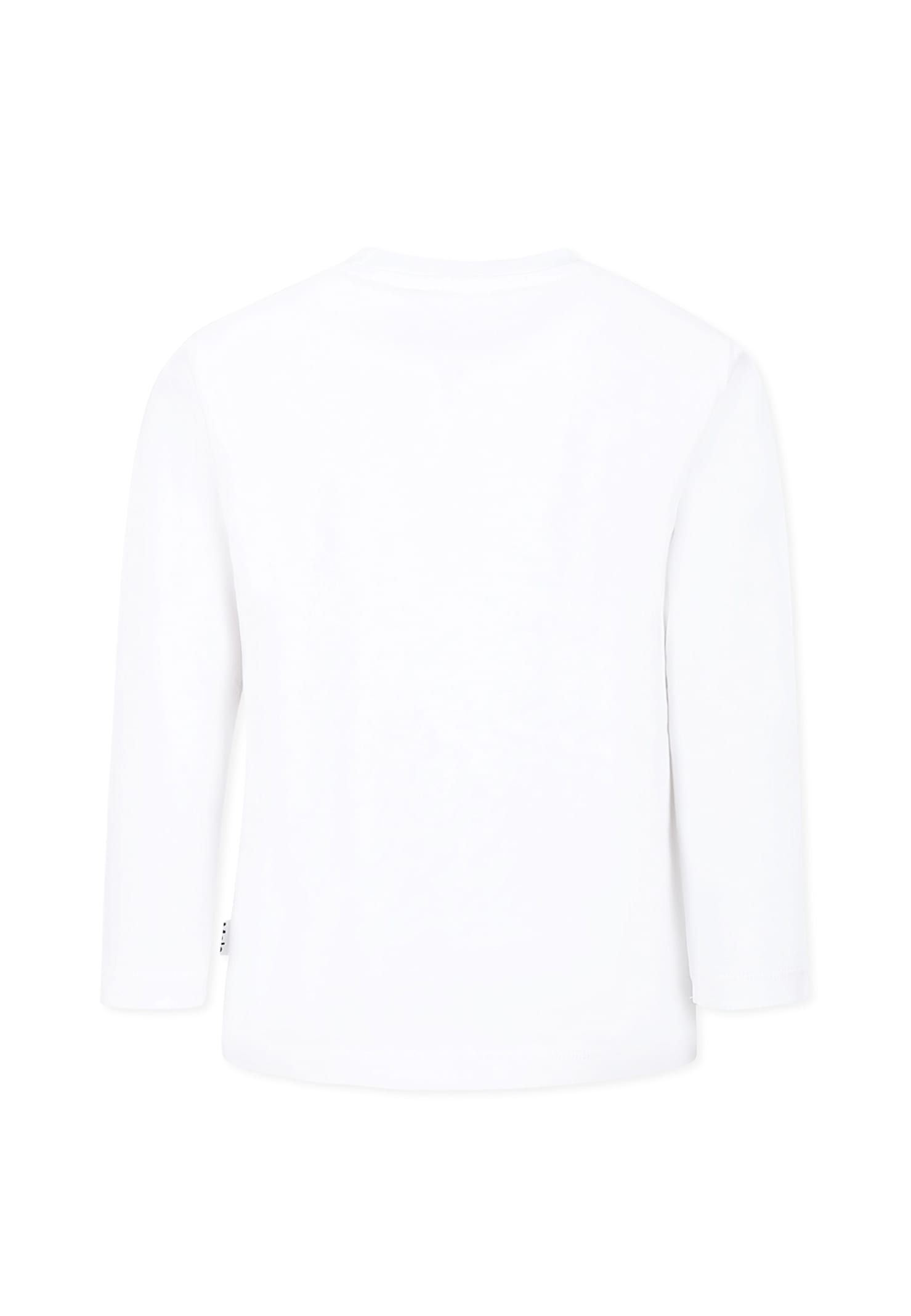 Molo Football Printed T-shirt In White