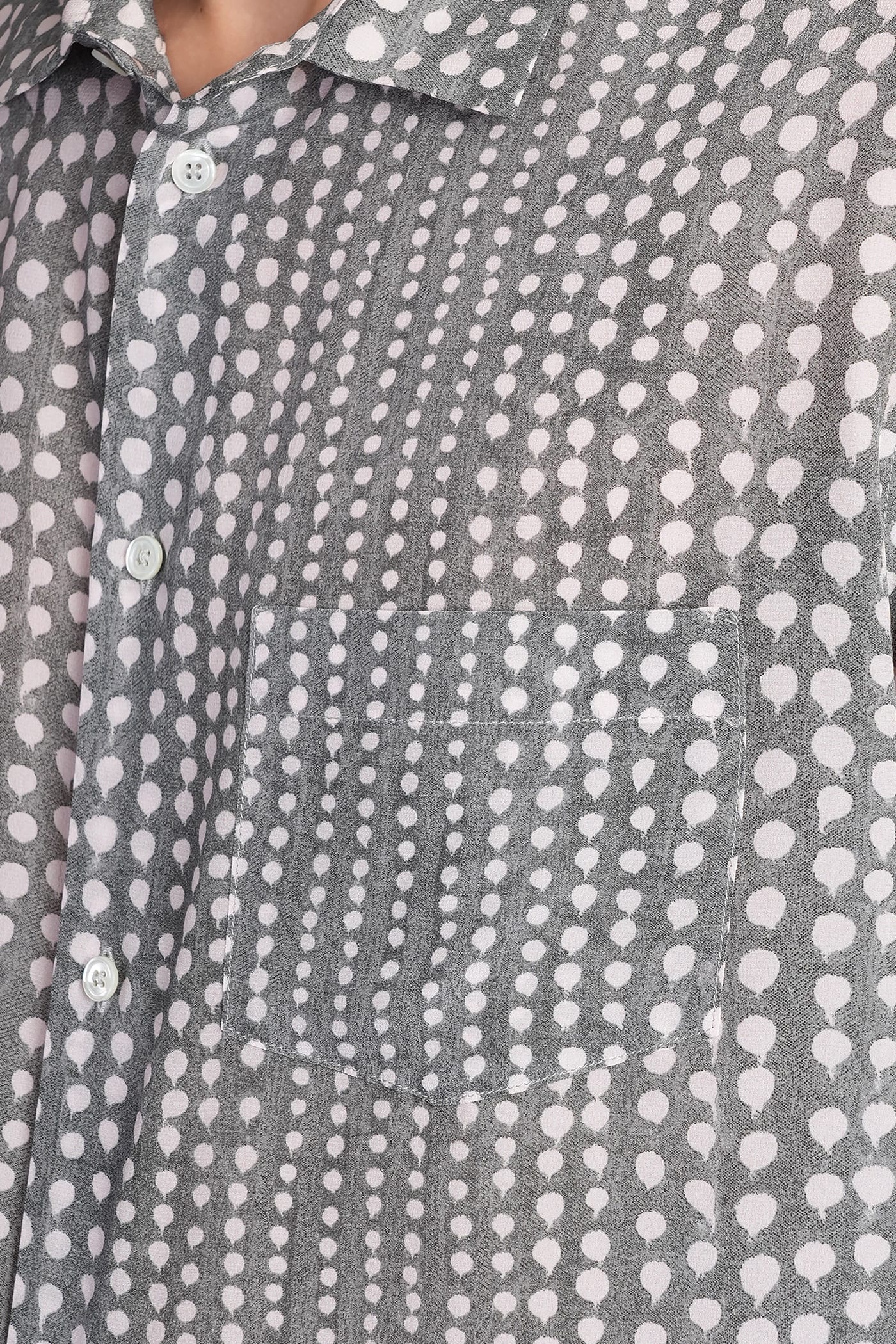 Mauro Grifoni Shirt In Green Silk In Green
