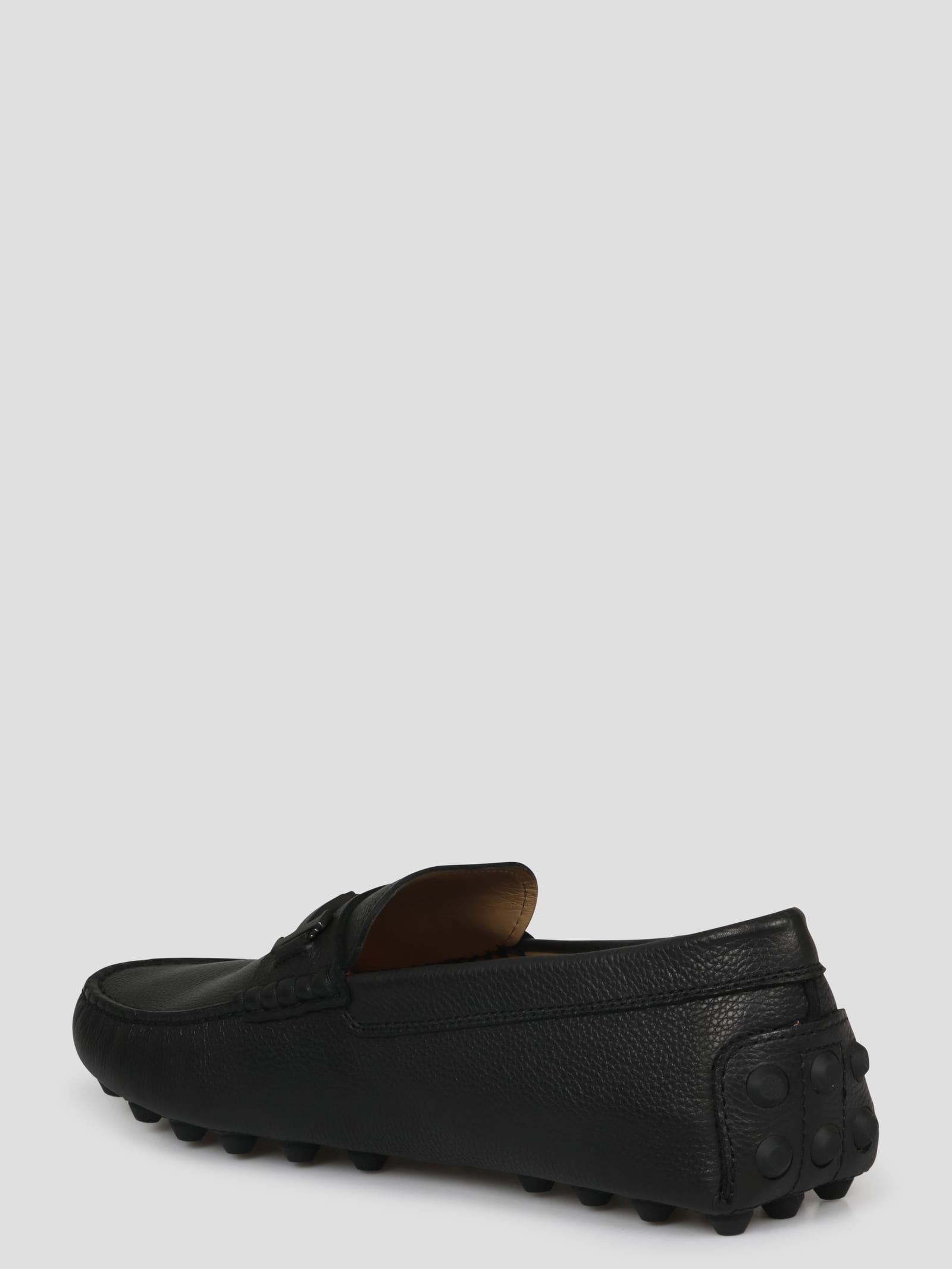 Shop Tod's Gommino Bubble Loafers In Nero
