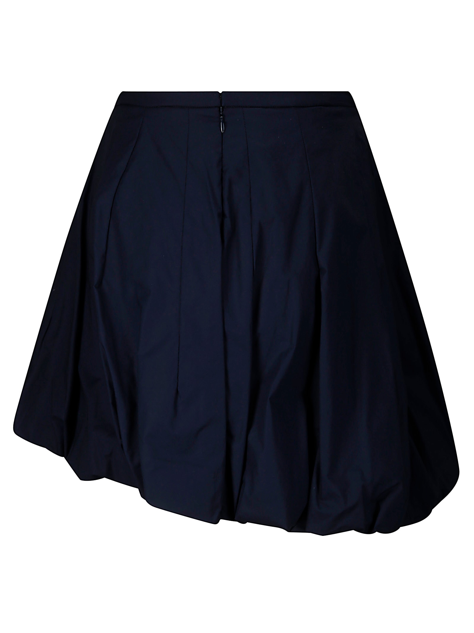 The Latest Poplin Asymmetric Skirt