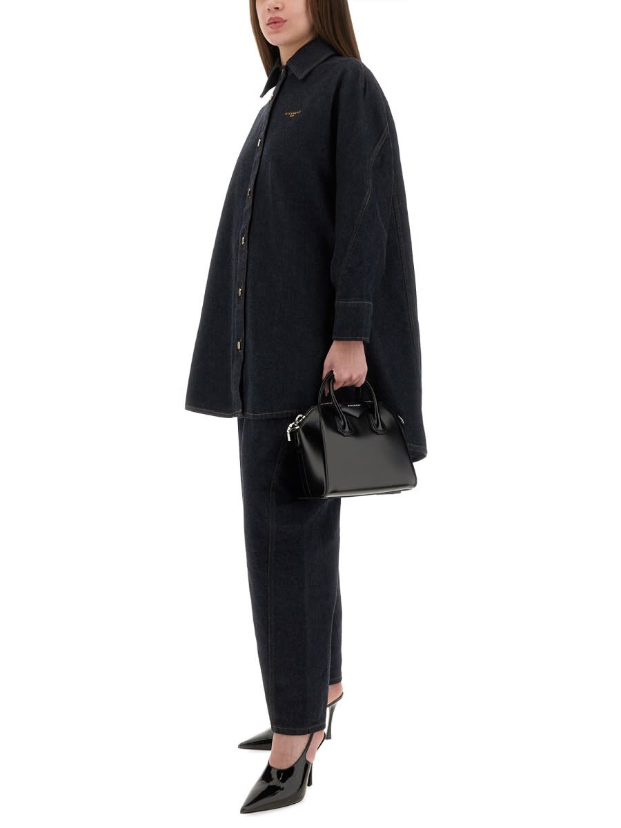 Givenchy Cocoon Denim Pants Jeans Blue In Blue