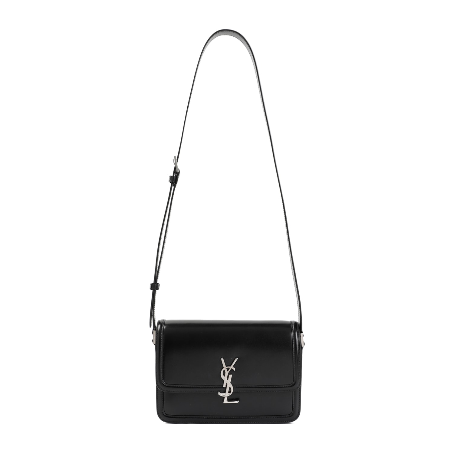 Saint Laurent Solferino Shoulder Bag In Black