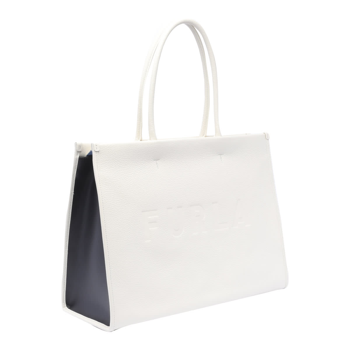 Shop Furla Opportunity Tote Bag In White