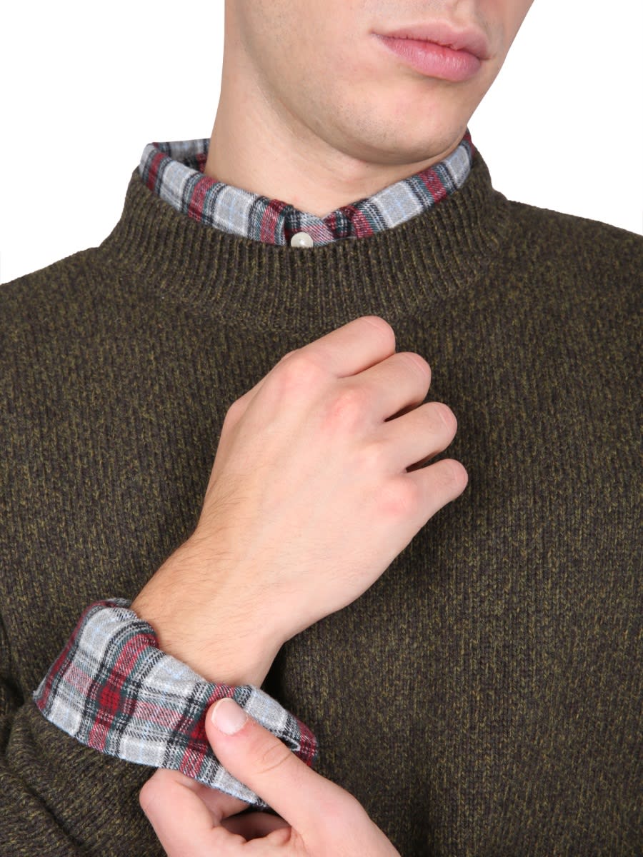 Shop Barbour Sid Jersey In Green