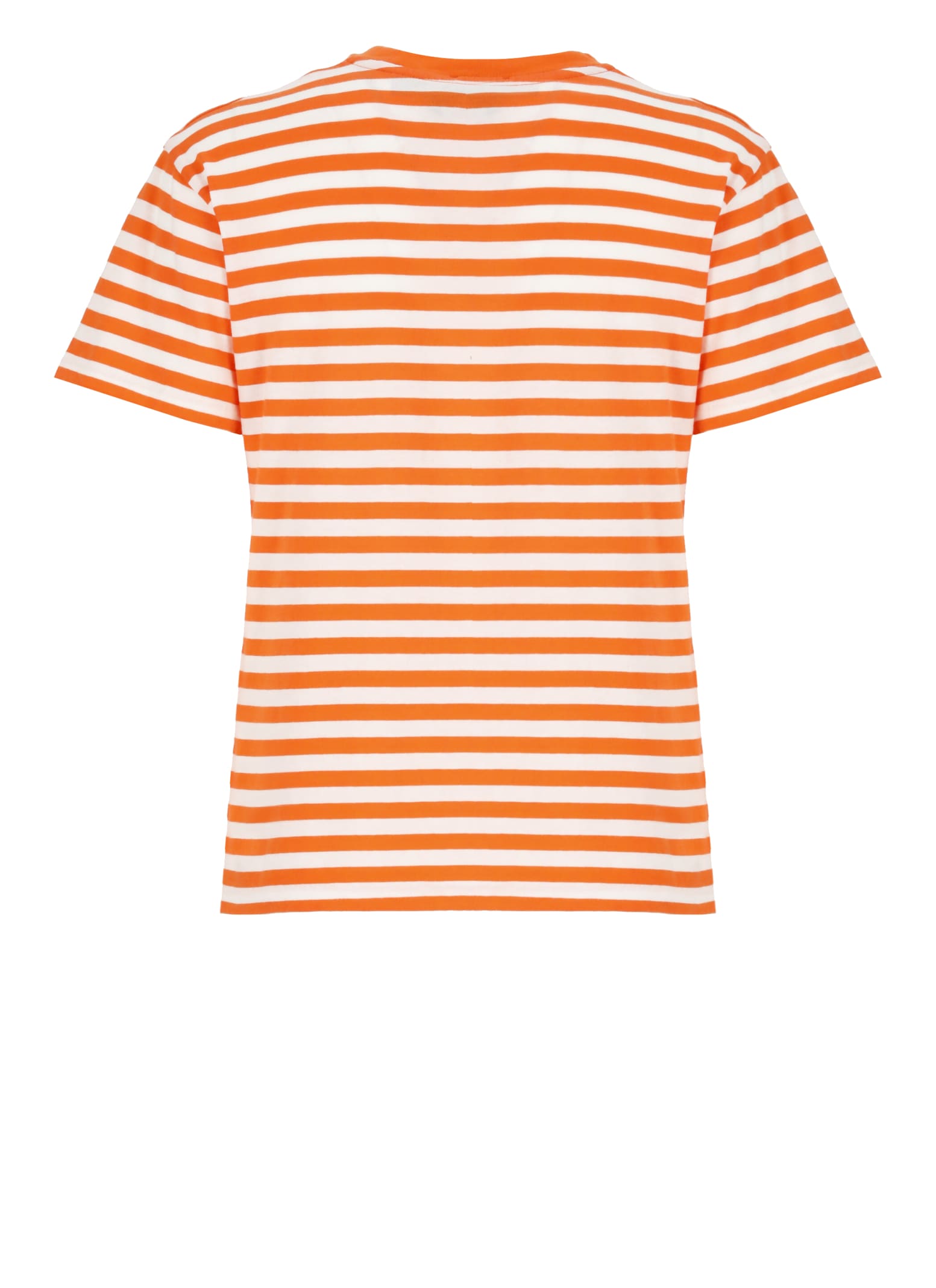 Shop Ralph Lauren Pony T-shirt In Orange