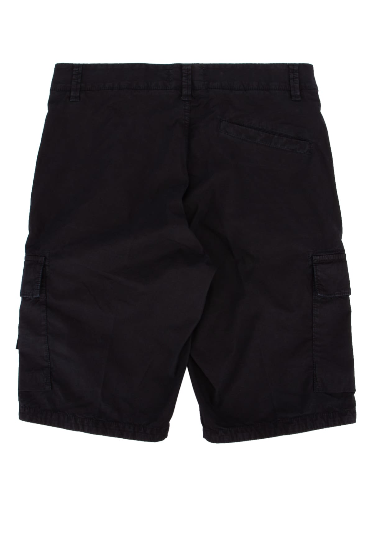 Stone Island Junior Kids' Pantalone In Black