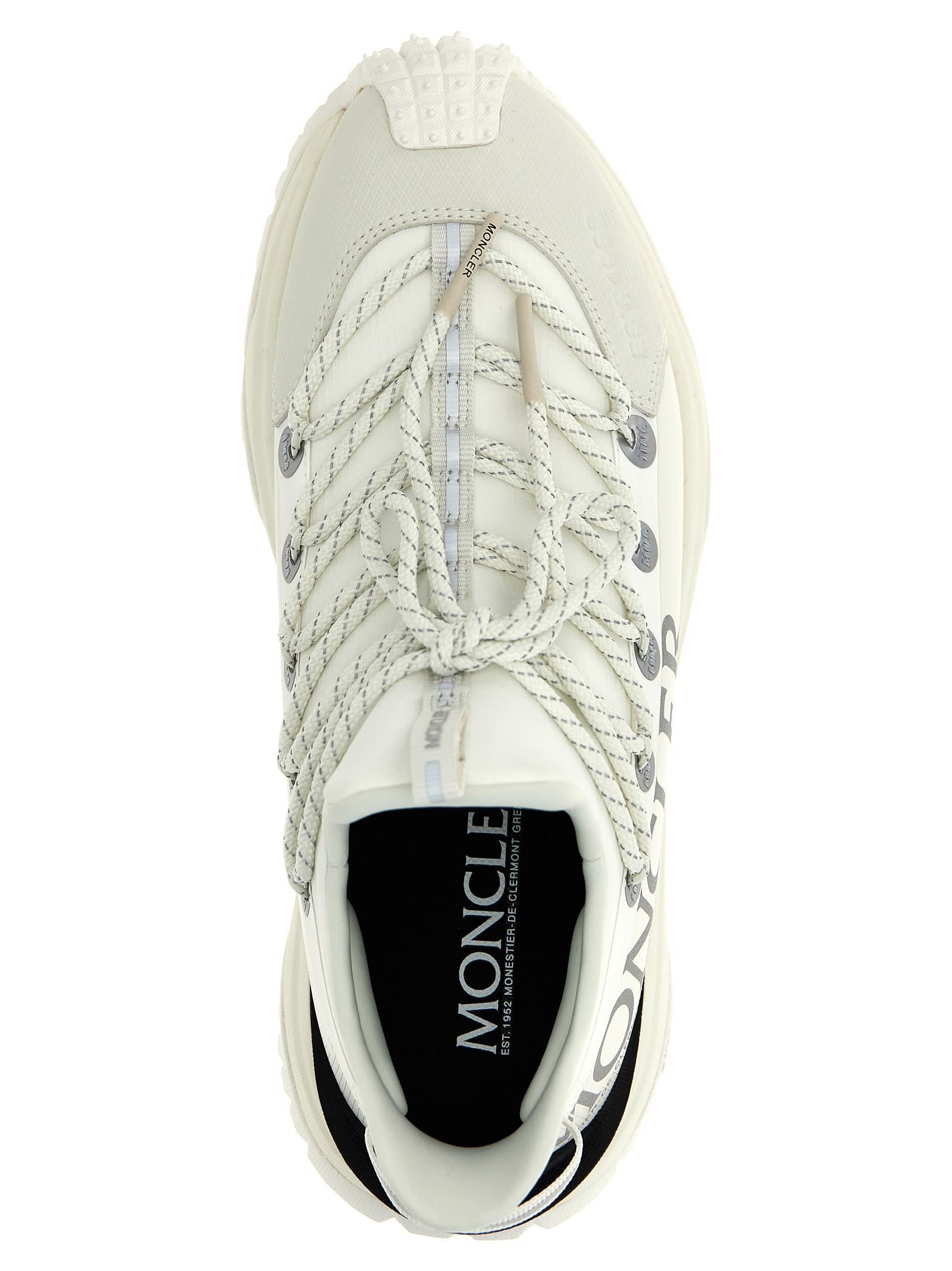 Shop Moncler Trailgrip Lite 2 Sneakers In White