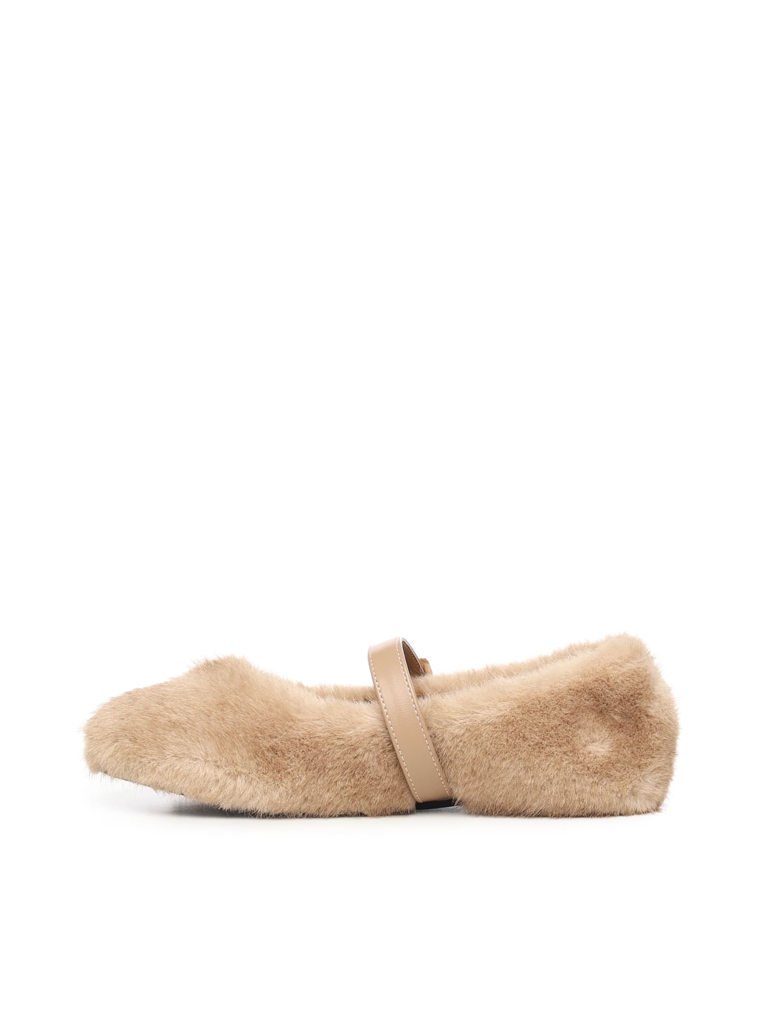 V73 Bridget Shoes Ballet Flats In Neutral